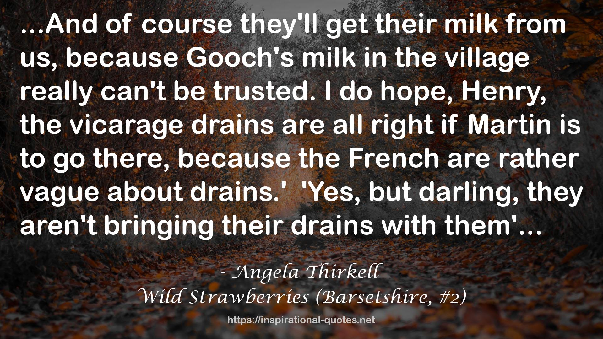 Gooch's milk  QUOTES