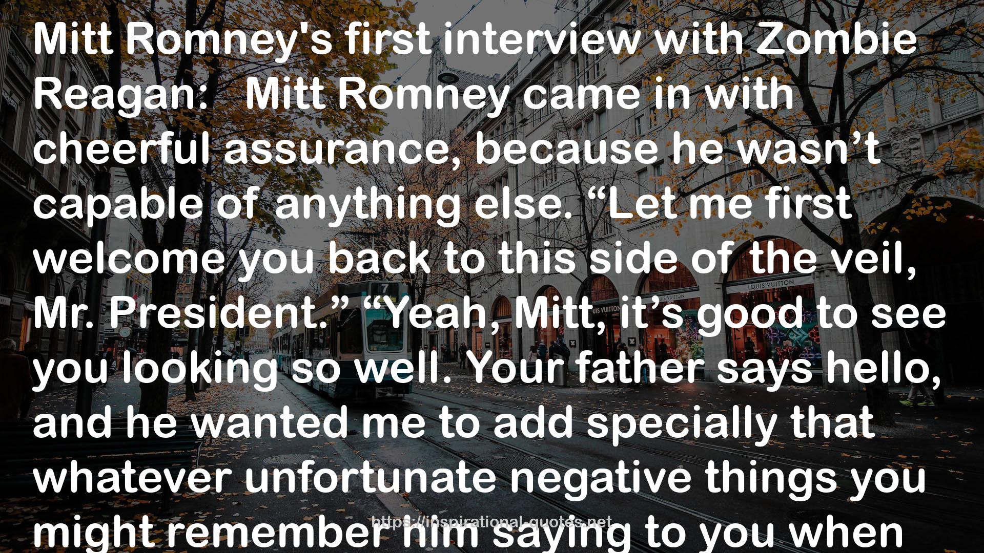 Mitt Romney  QUOTES