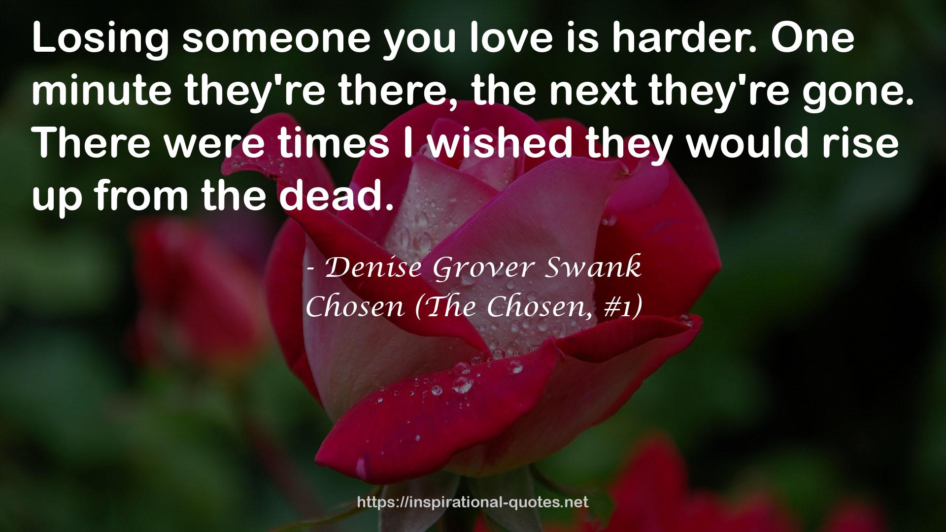 Chosen (The Chosen, #1) QUOTES