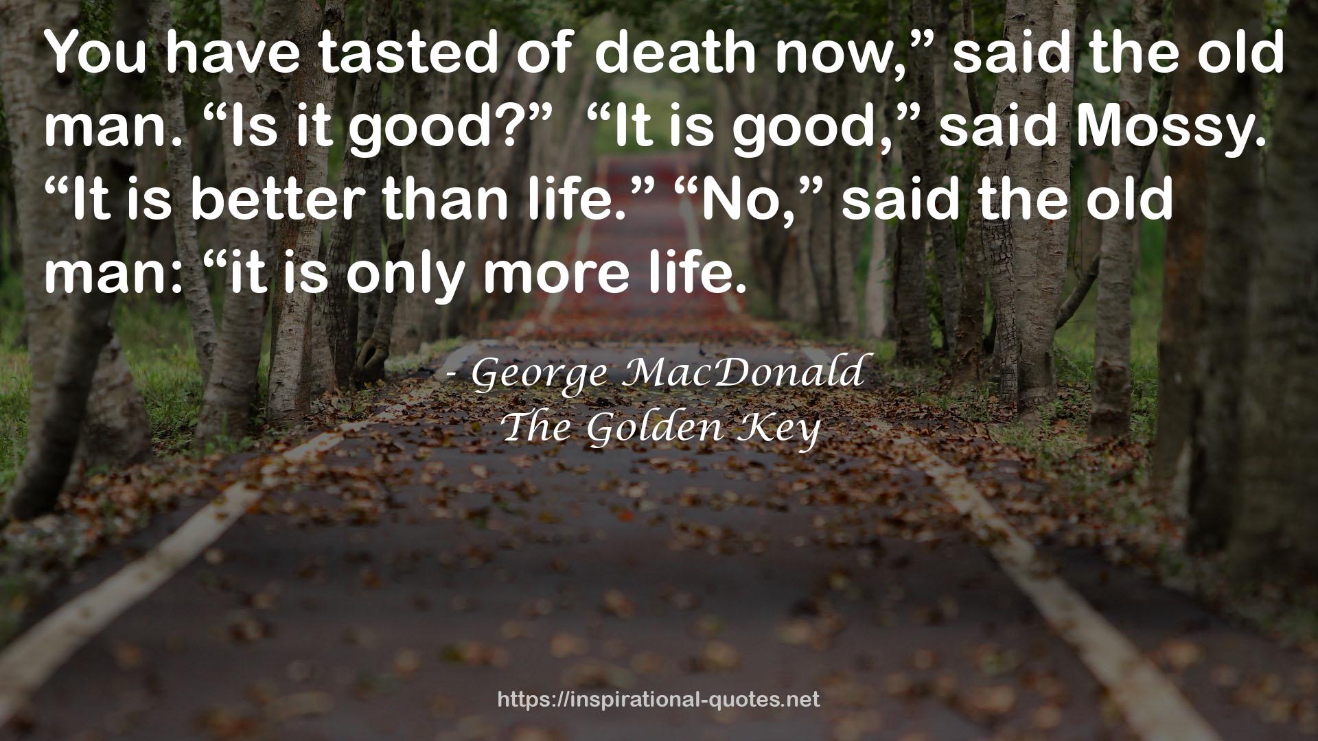 The Golden Key QUOTES