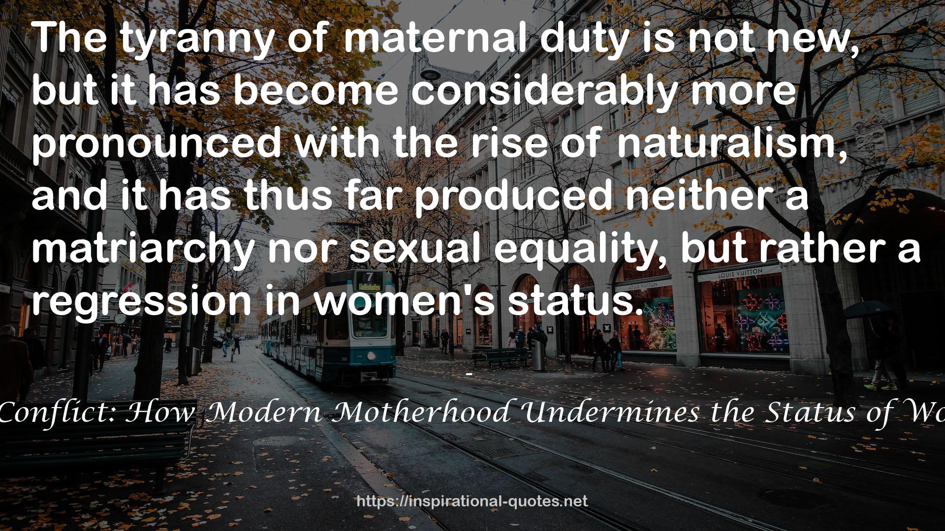 maternal duty  QUOTES