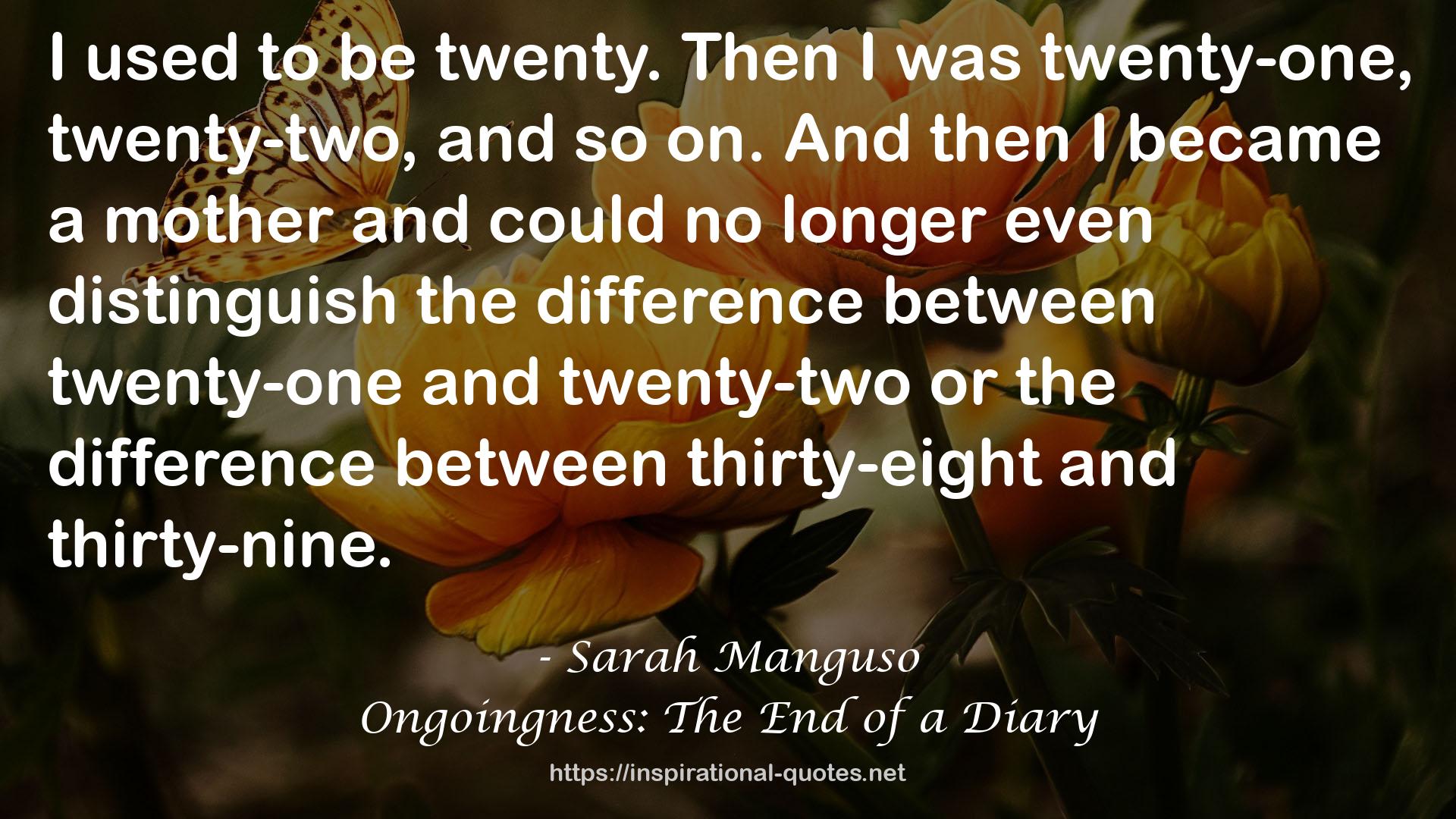 between twenty-one and twenty-two  QUOTES