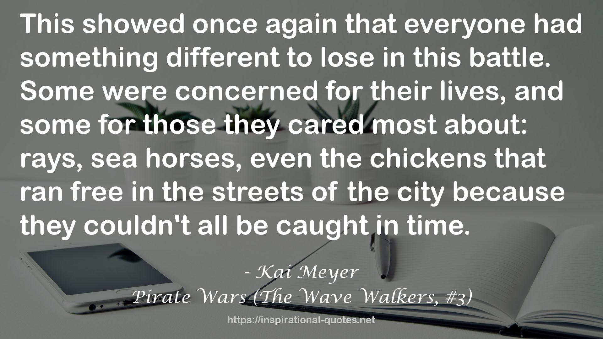 Pirate Wars (The Wave Walkers, #3) QUOTES