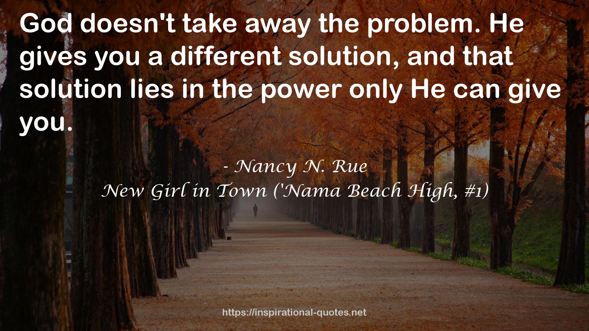 New Girl in Town ('Nama Beach High, #1) QUOTES