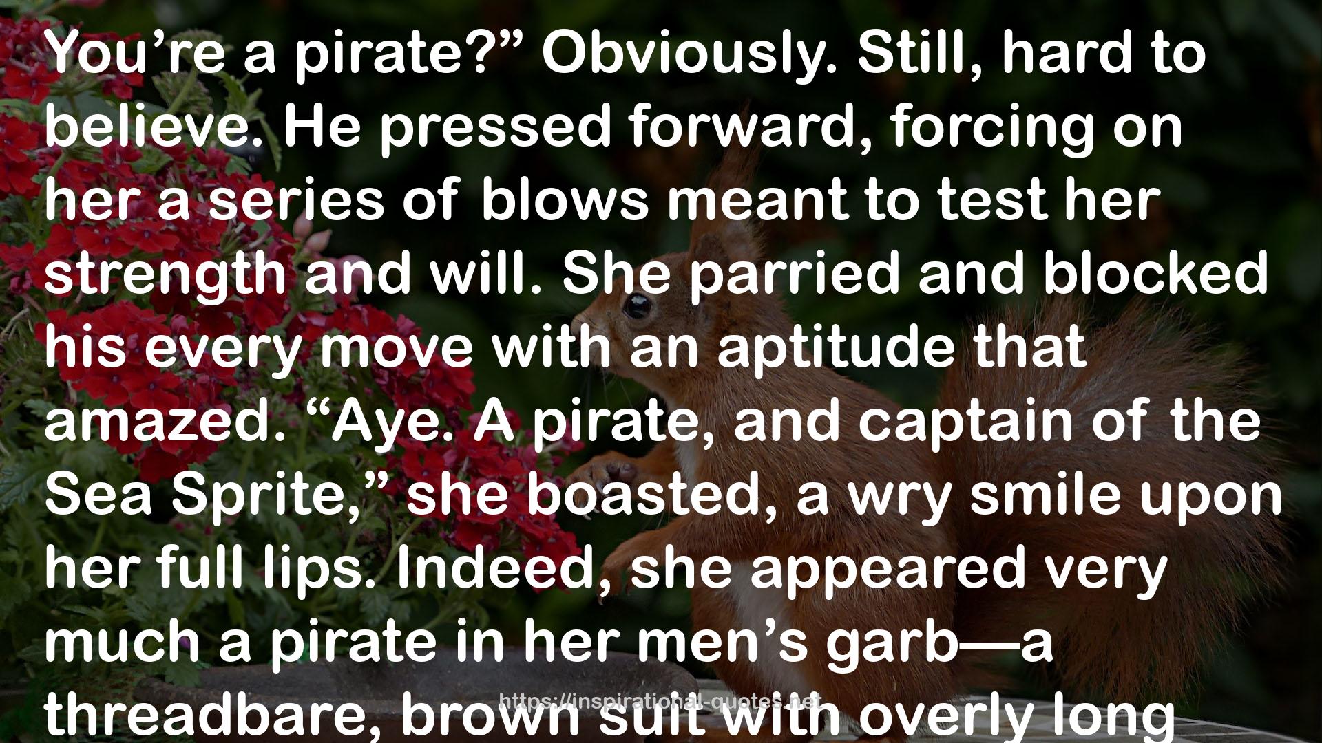 His Pirate Seductress (Love on the High Seas, #3) QUOTES