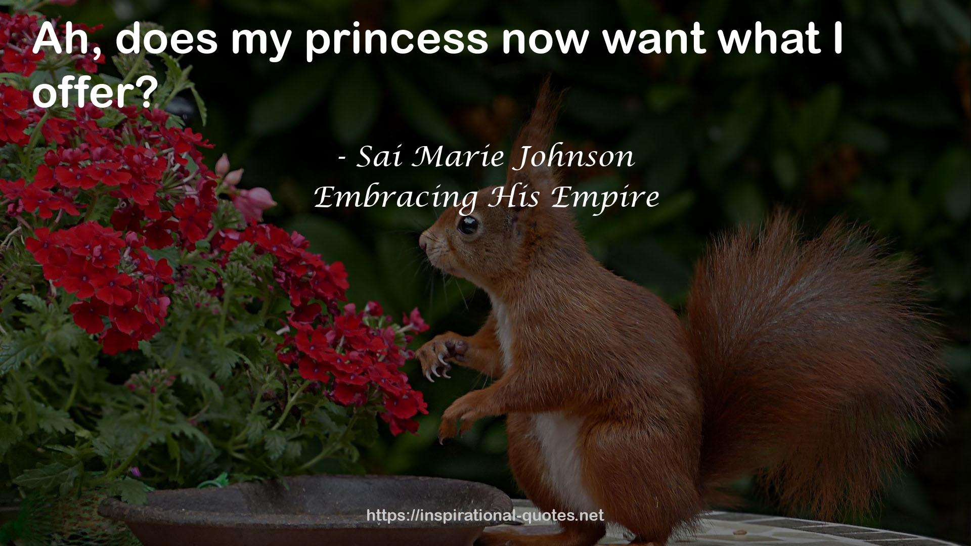 Embracing His Empire QUOTES