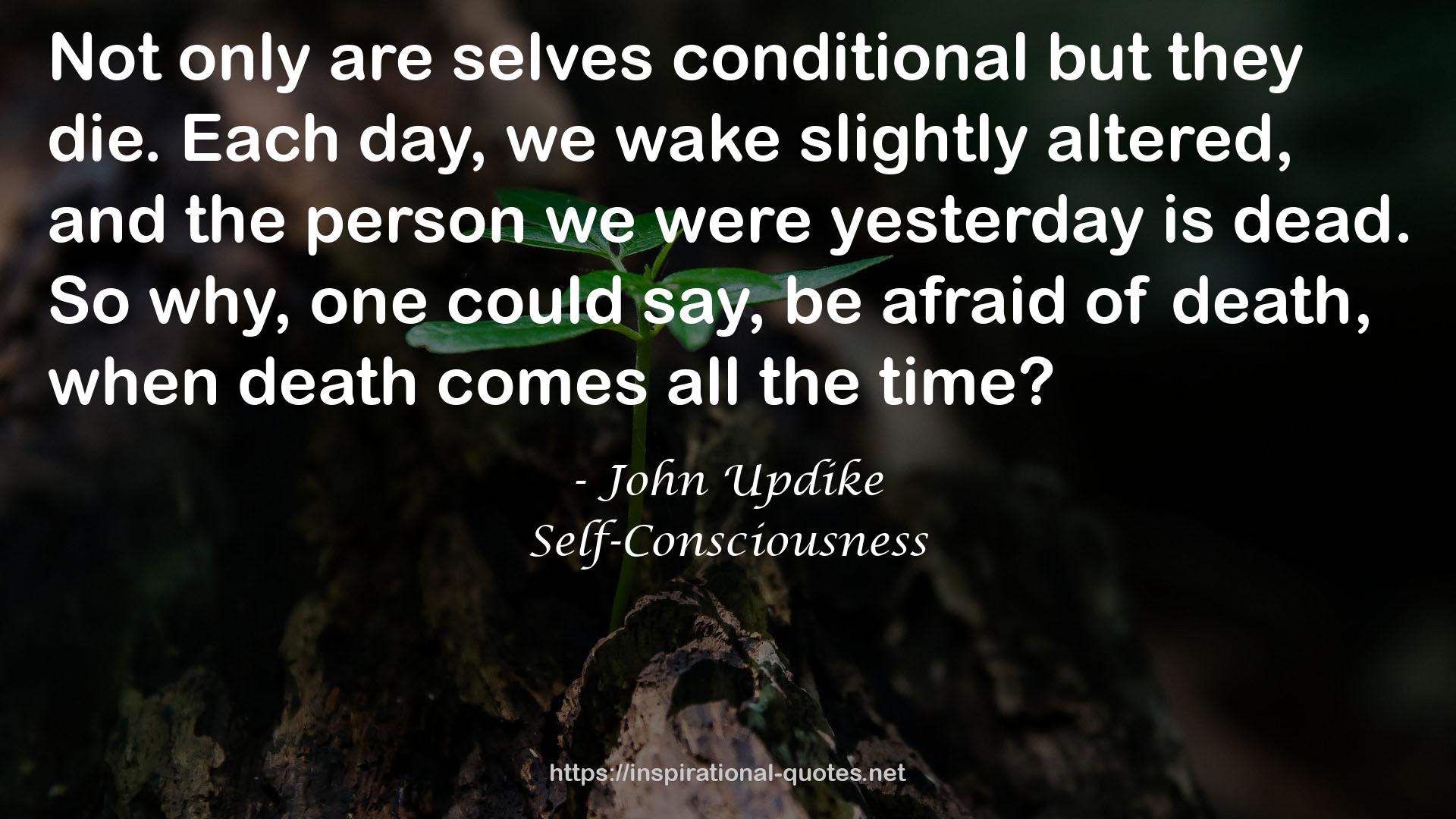 Self-Consciousness QUOTES