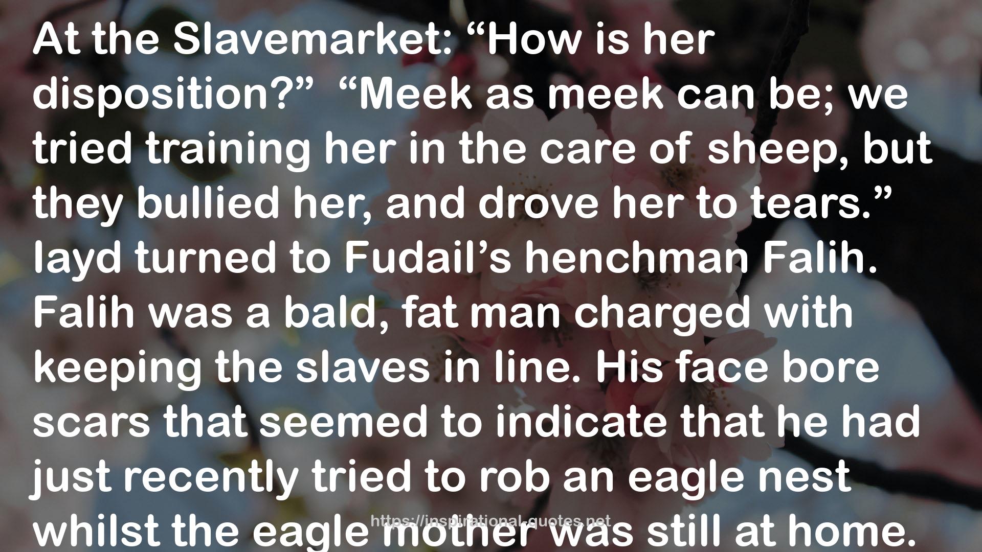 Slavemarket:“How  QUOTES