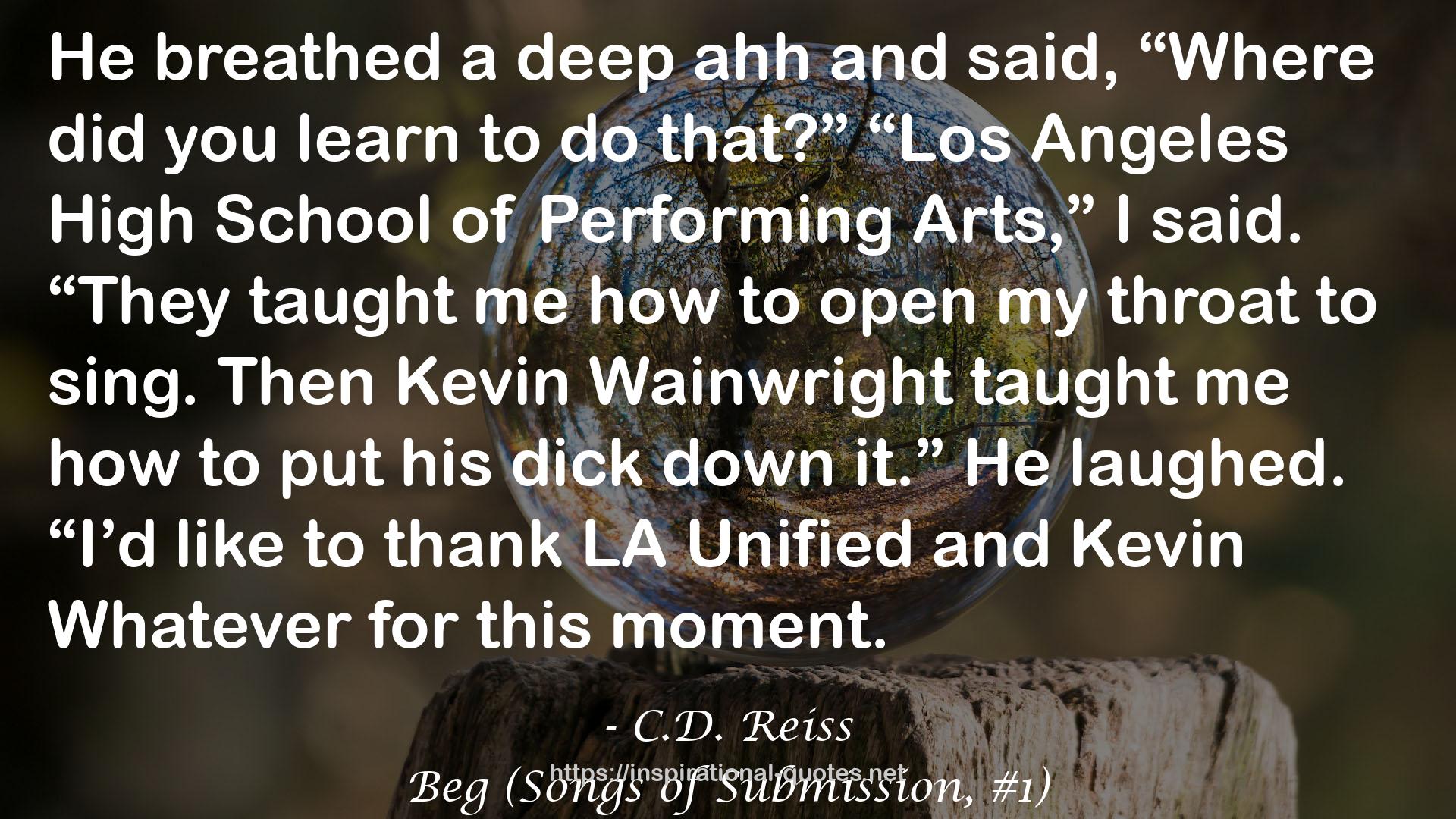 Kevin Wainwright  QUOTES