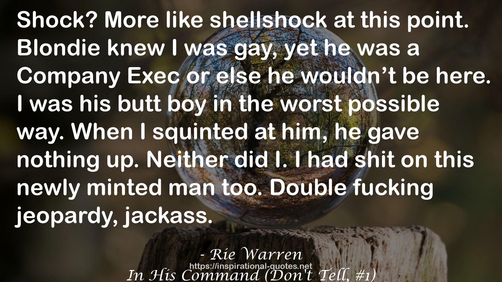 shellshock  QUOTES