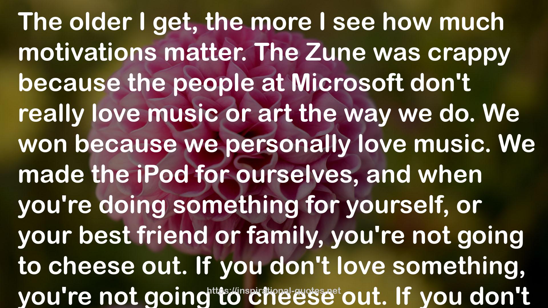 Zune  QUOTES