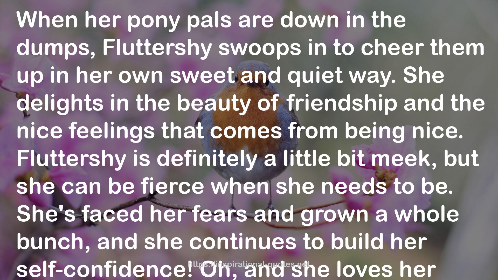 her pony pals  QUOTES
