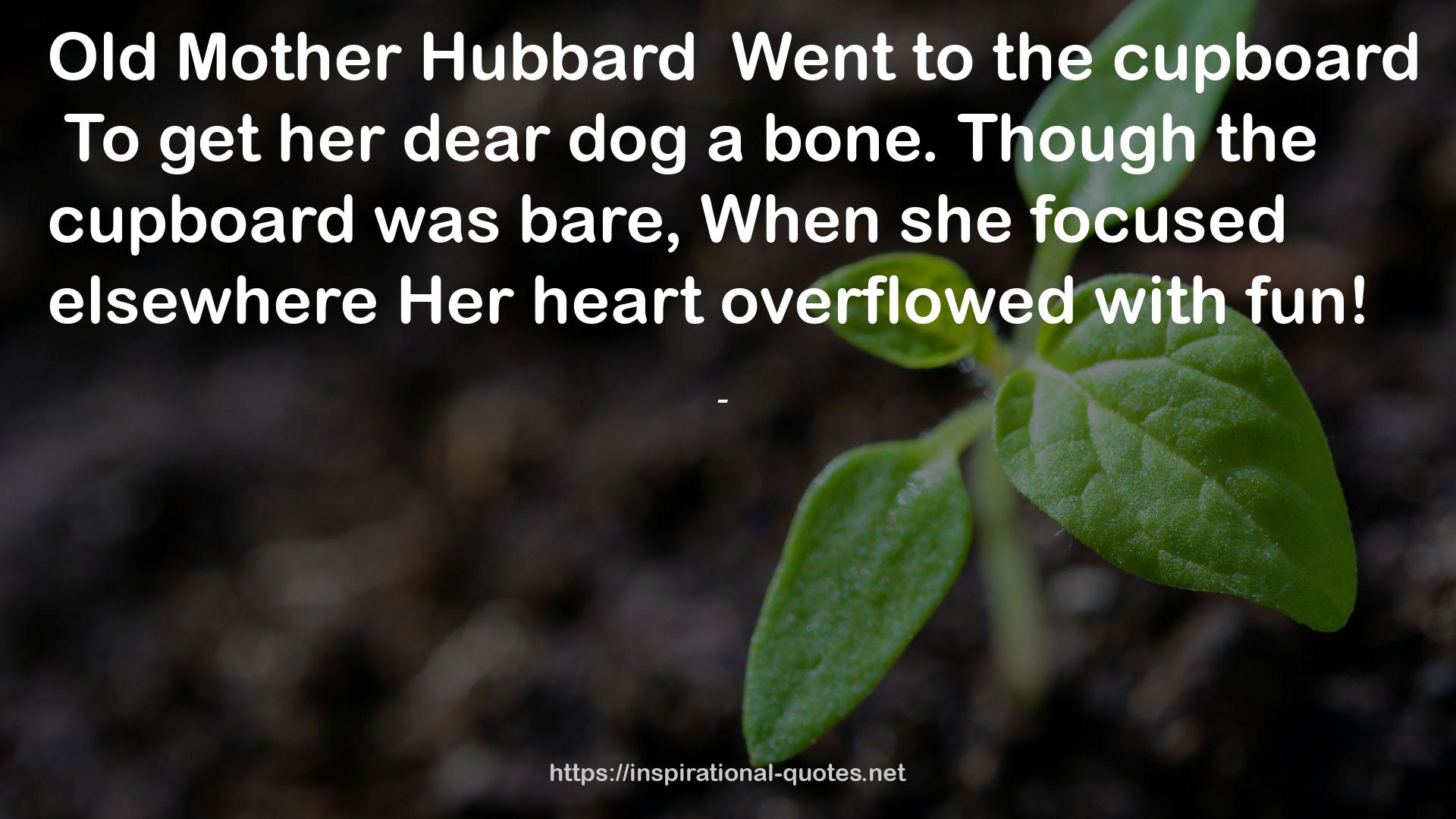 her dear dog  QUOTES