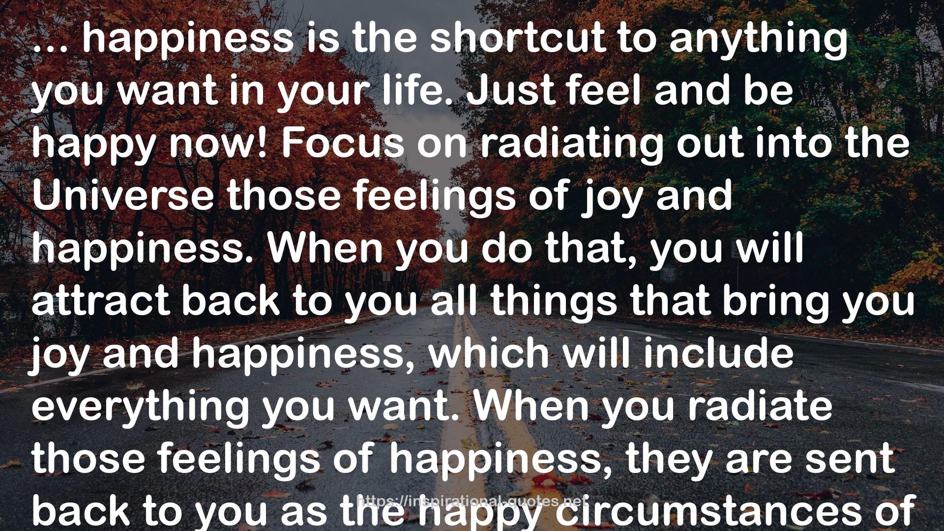 the happy circumstances  QUOTES