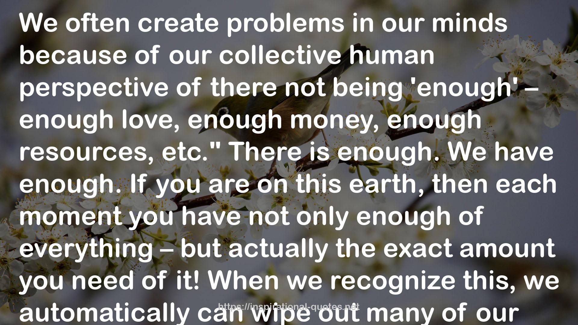 our collective human perspective  QUOTES