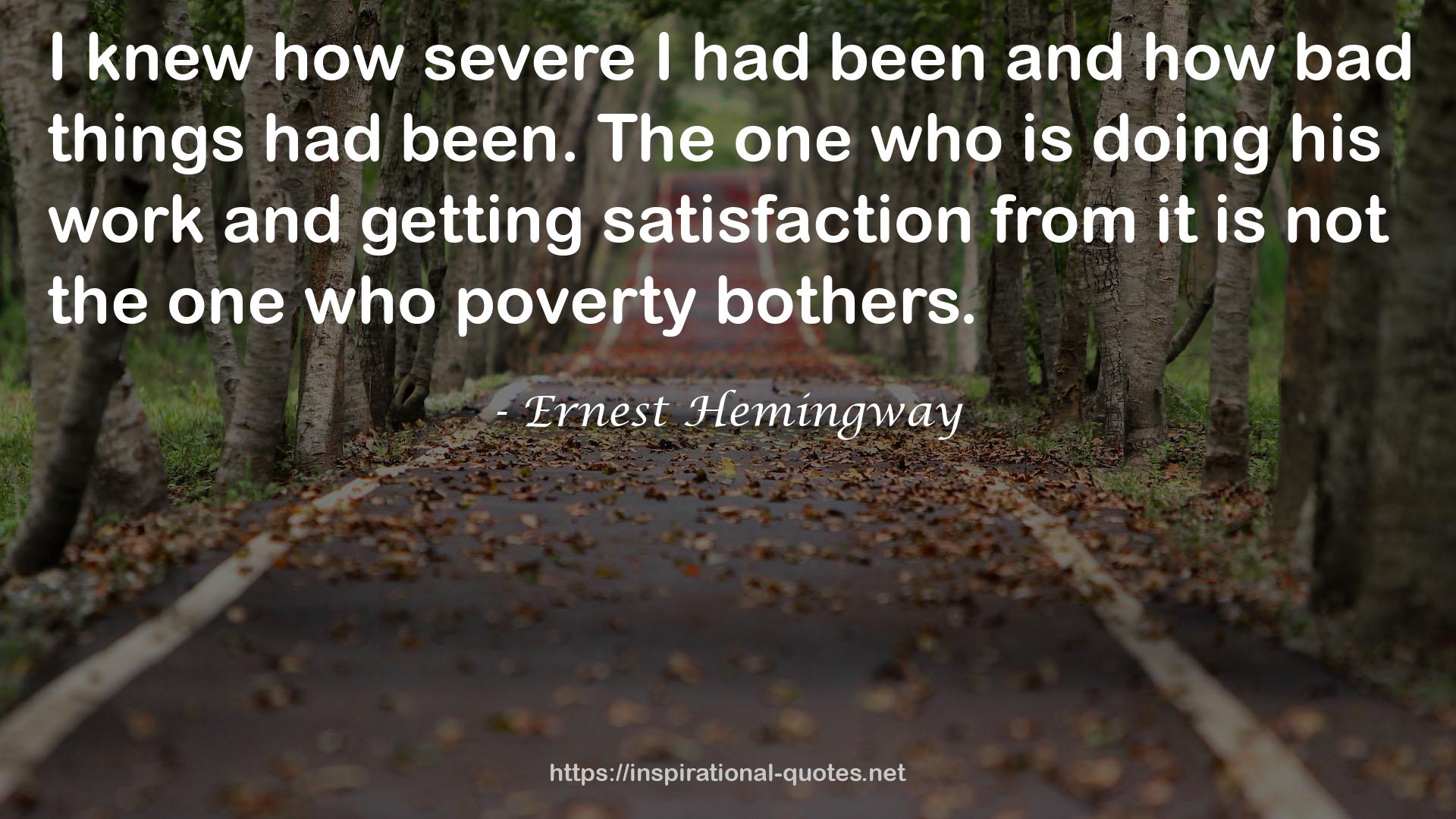 Ernest Hemingway QUOTES