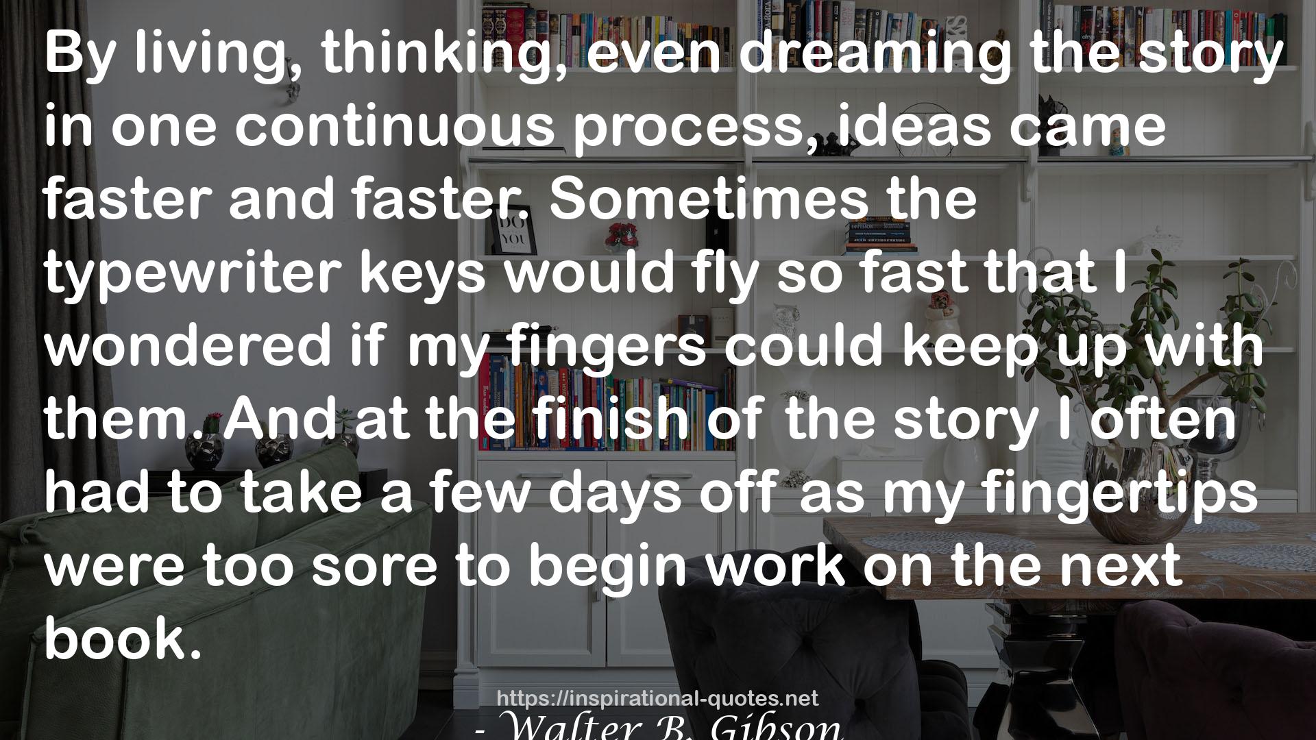Walter B. Gibson QUOTES