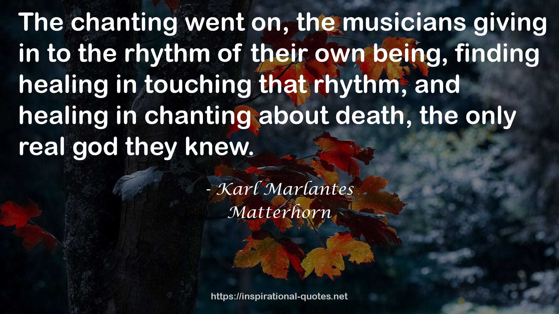 the musicians  QUOTES