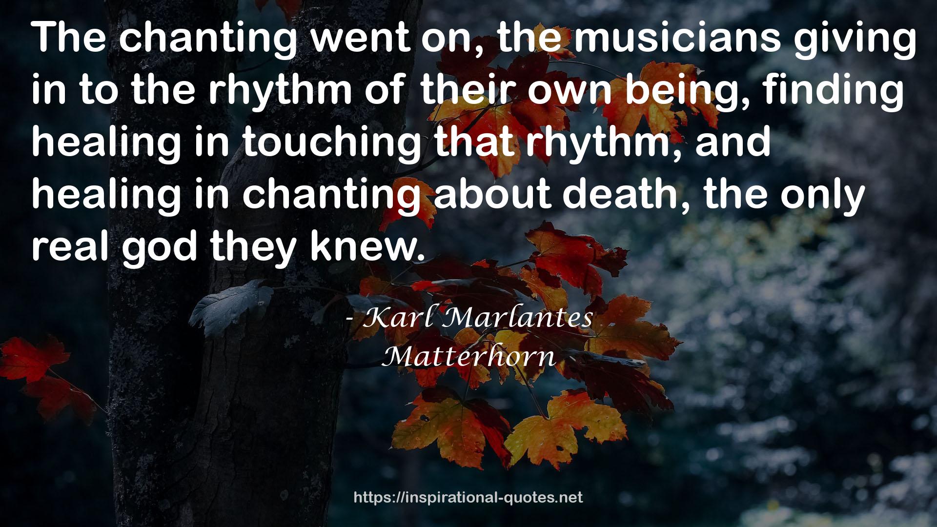 Karl Marlantes QUOTES