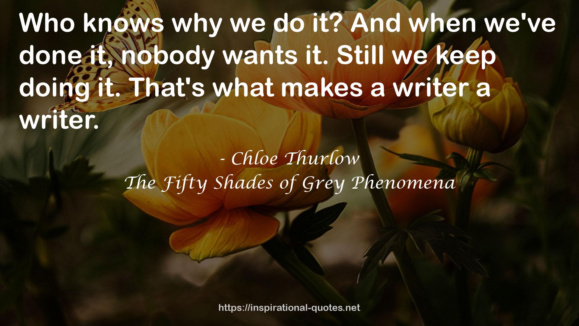 Chloe Thurlow QUOTES