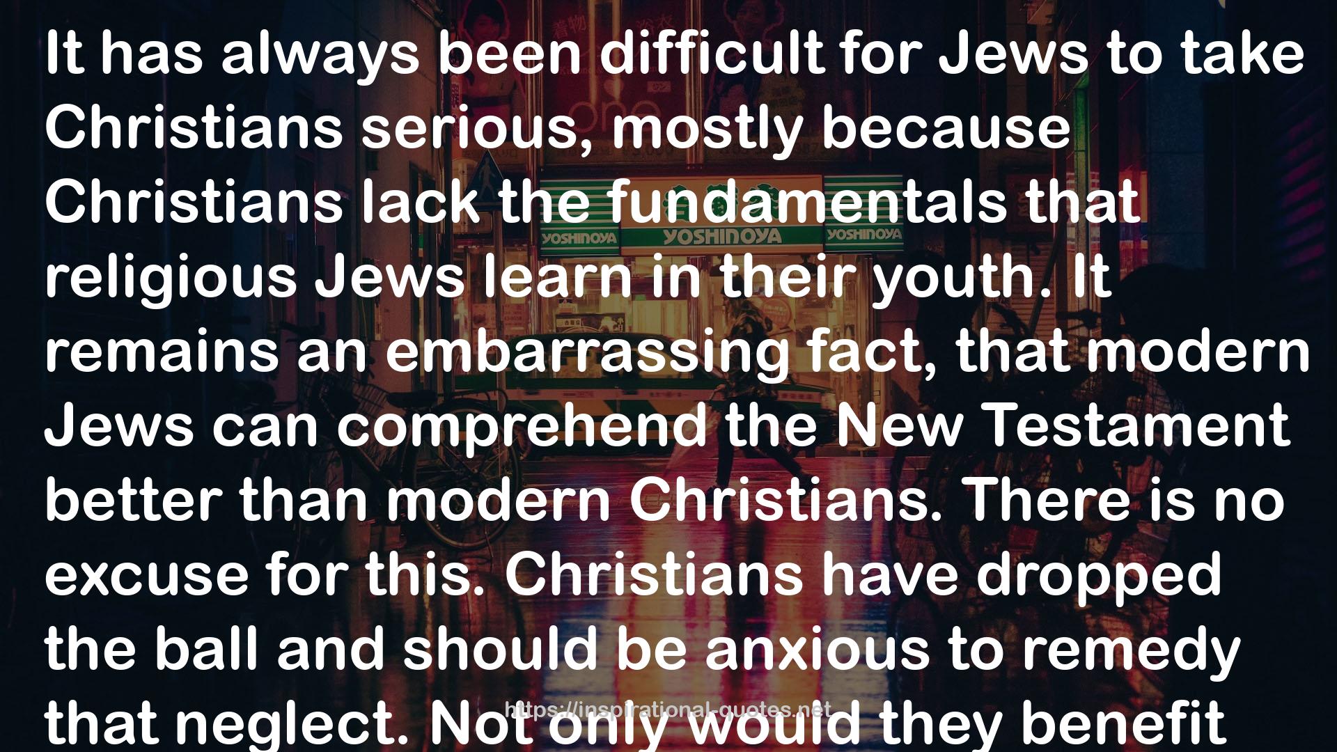 Religious Jews  QUOTES