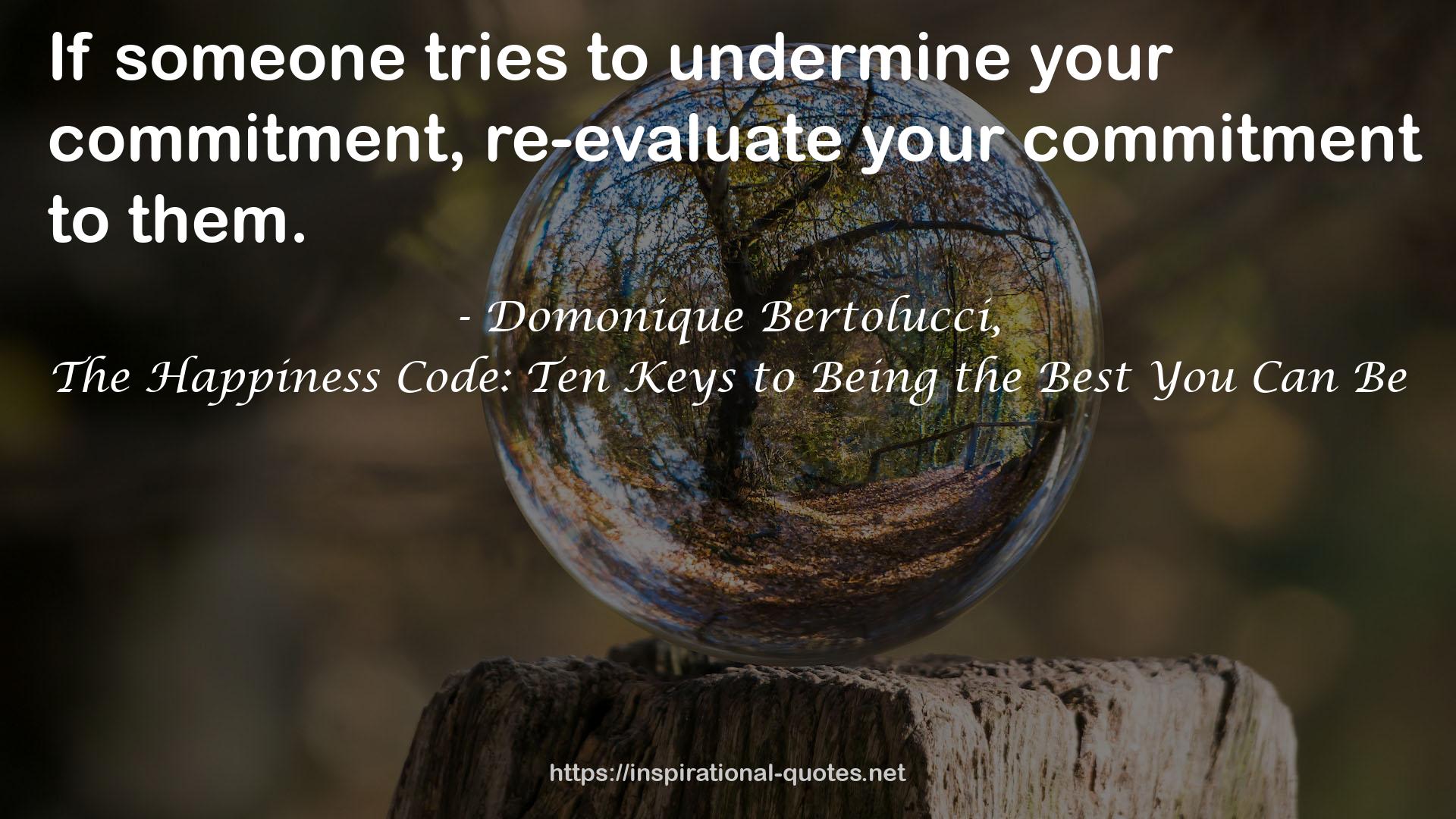 commitment, re-evaluateyour commitment  QUOTES