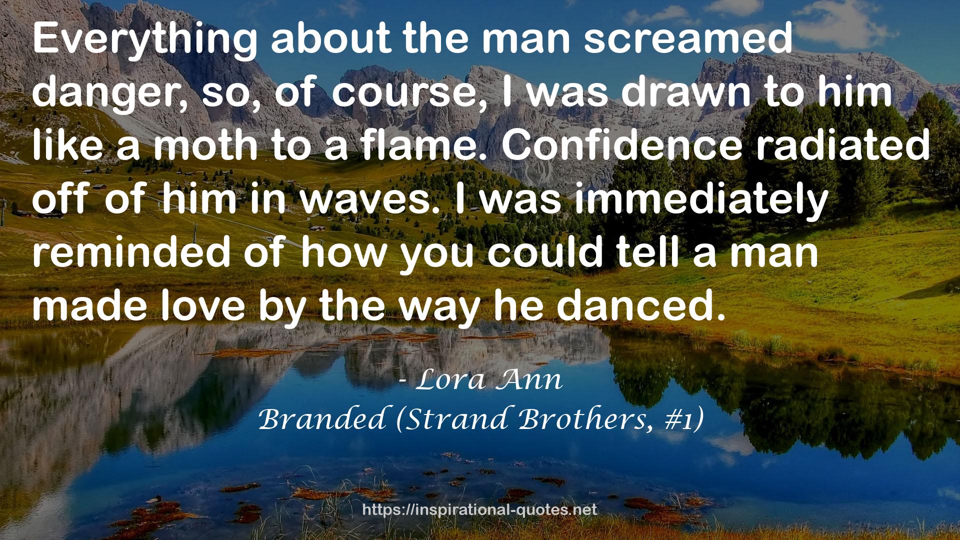 Branded (Strand Brothers, #1) QUOTES