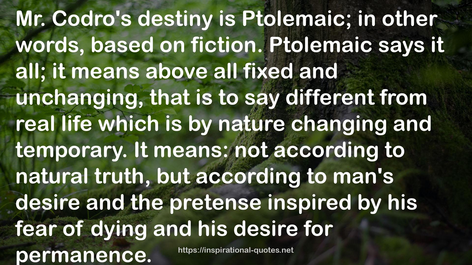 Ptolemaic  QUOTES