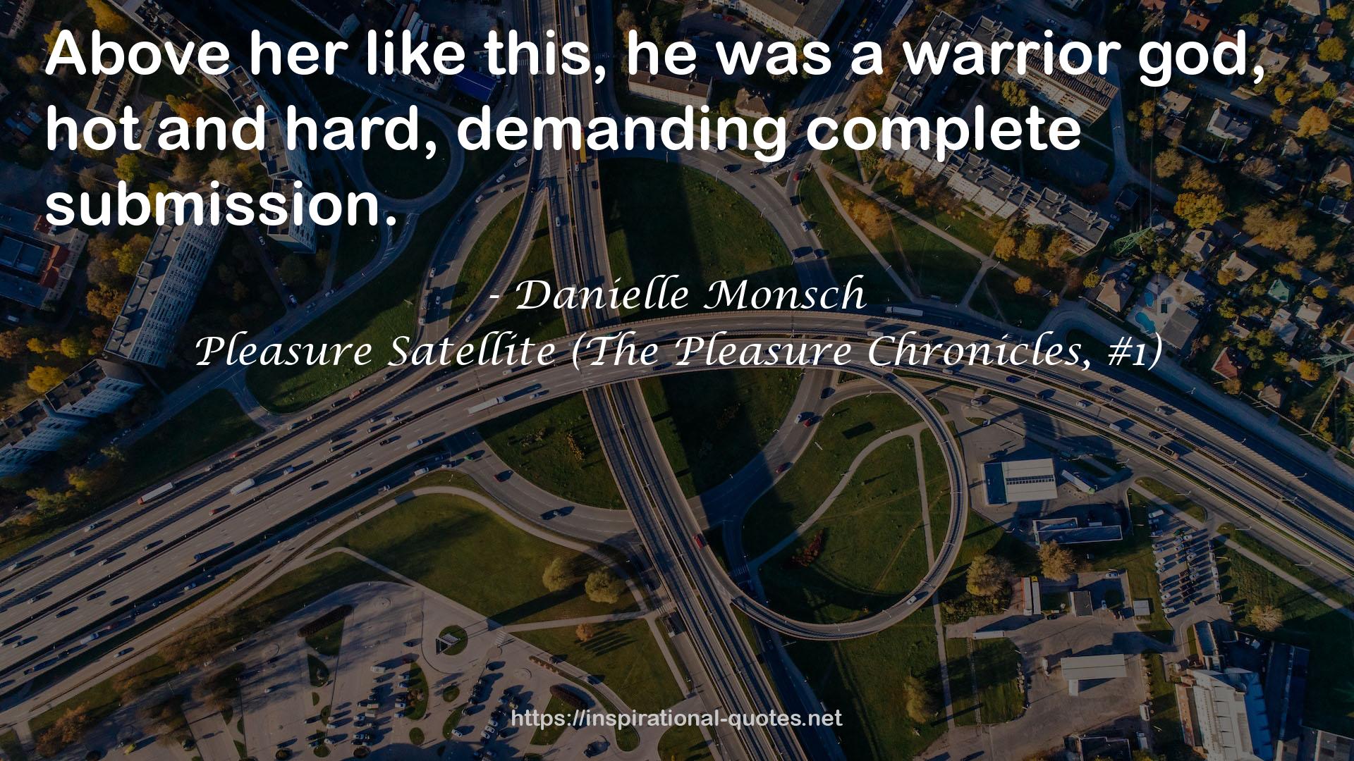 Pleasure Satellite (The Pleasure Chronicles, #1) QUOTES