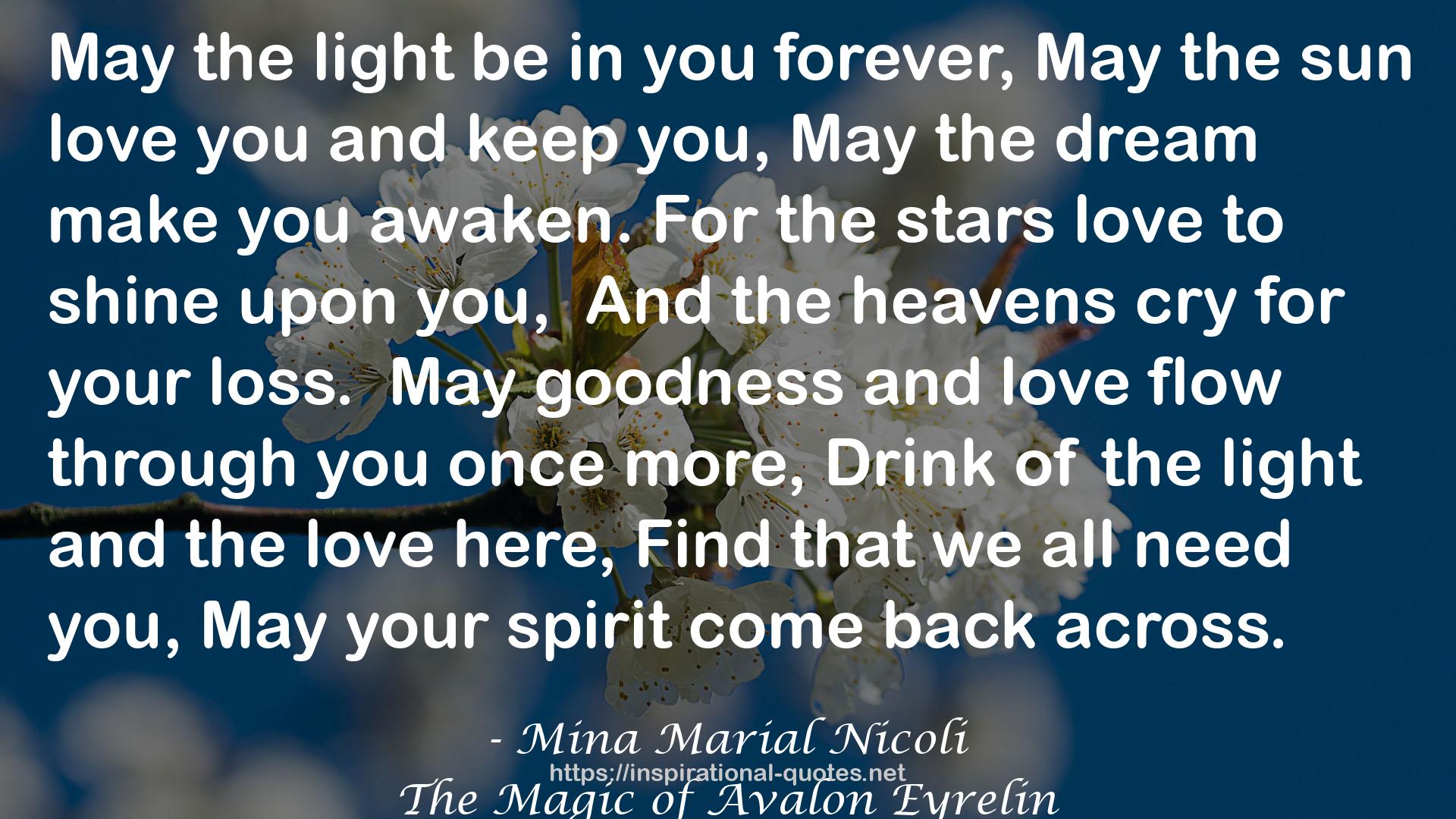 Mina Marial Nicoli QUOTES