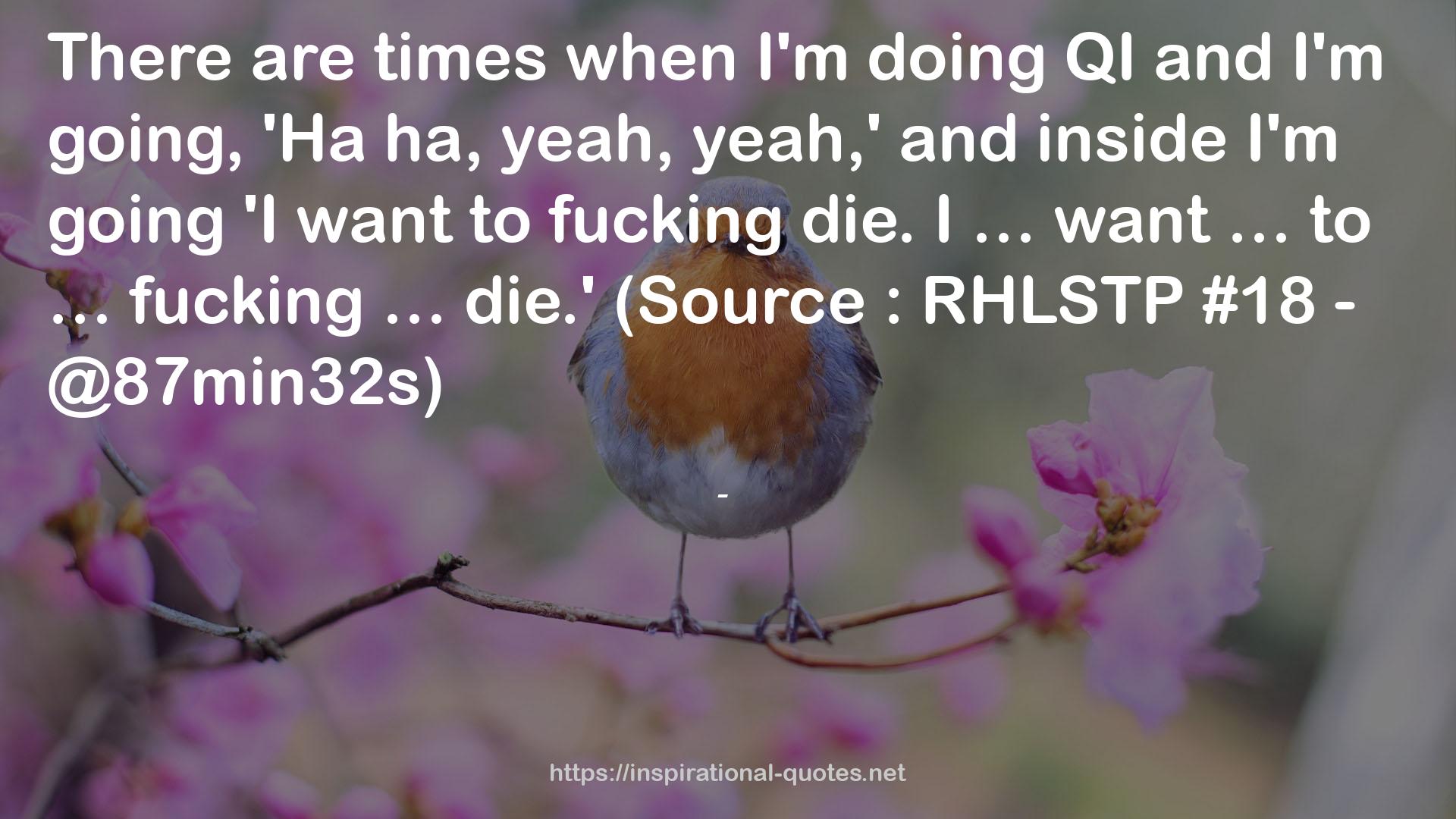 RHLSTP  QUOTES