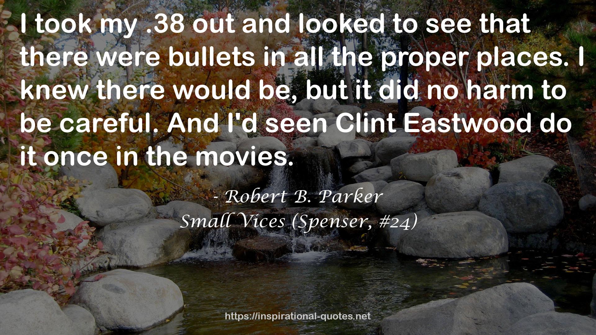 Small Vices (Spenser, #24) QUOTES