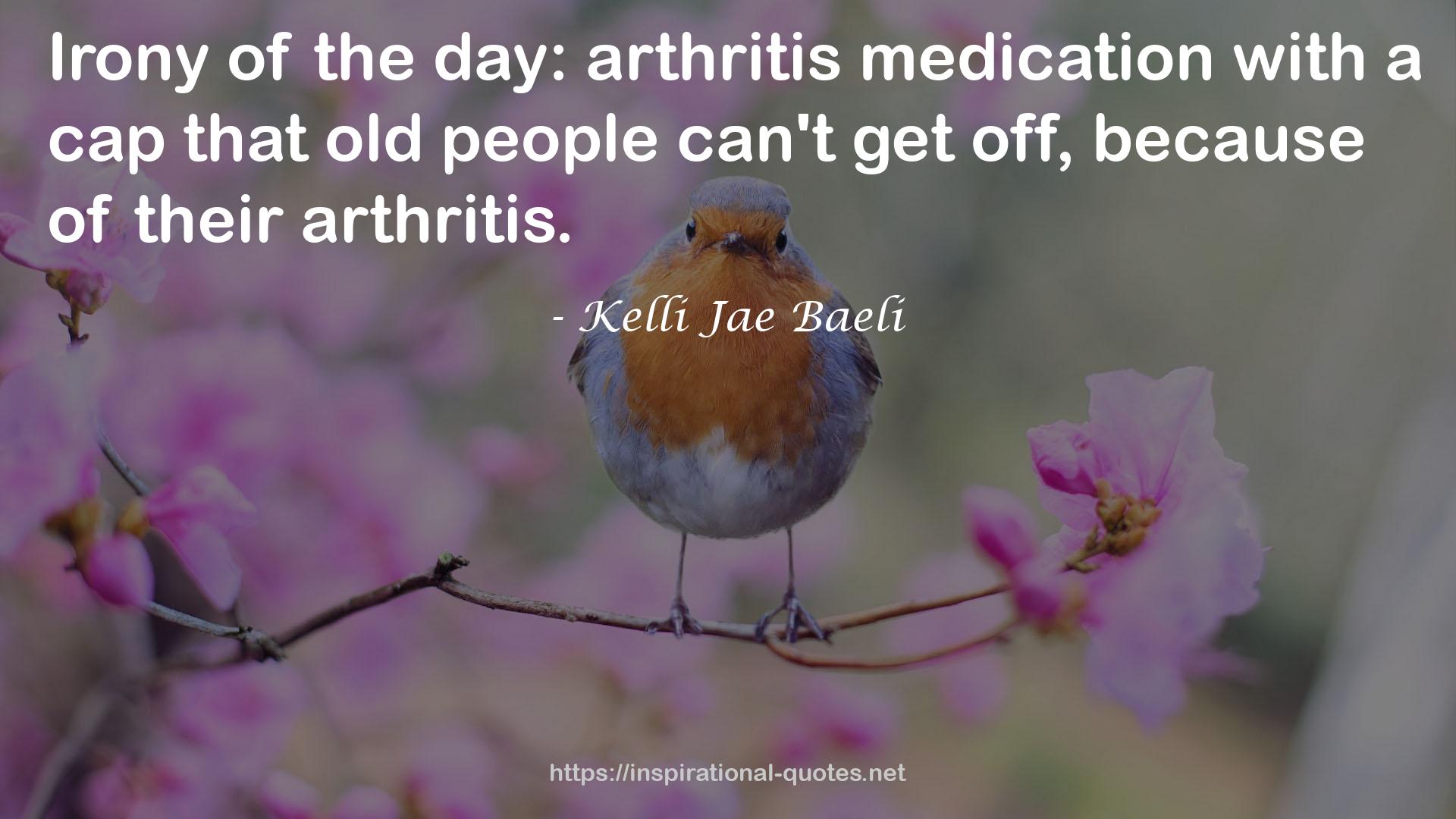 arthritis medication  QUOTES