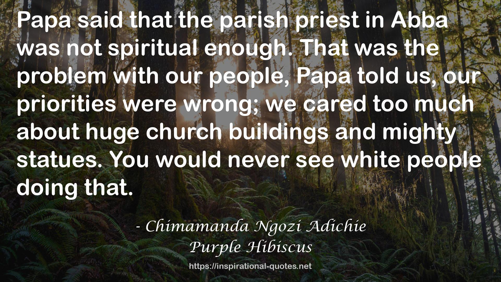 huge church buildings  QUOTES