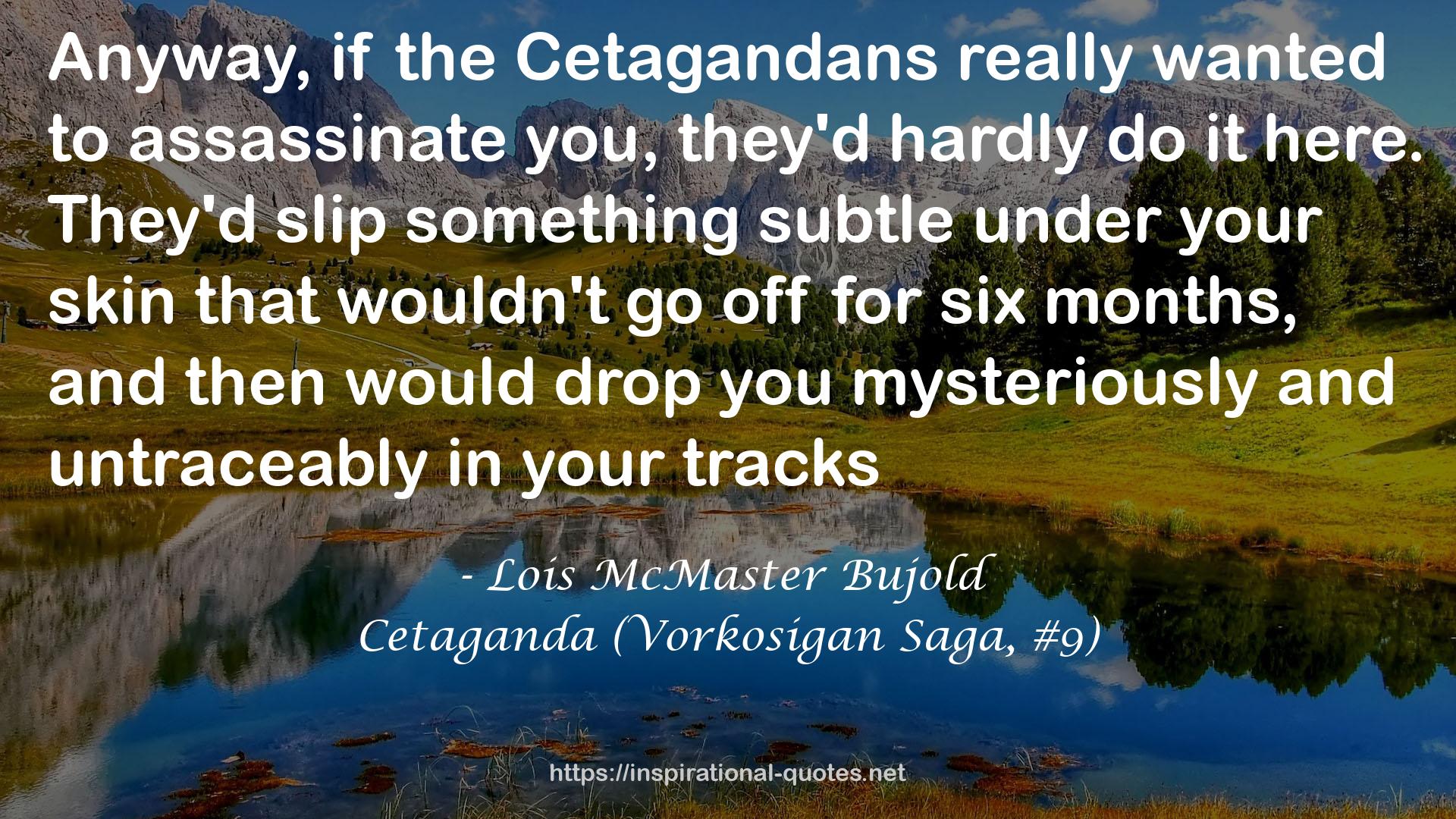 the Cetagandans  QUOTES