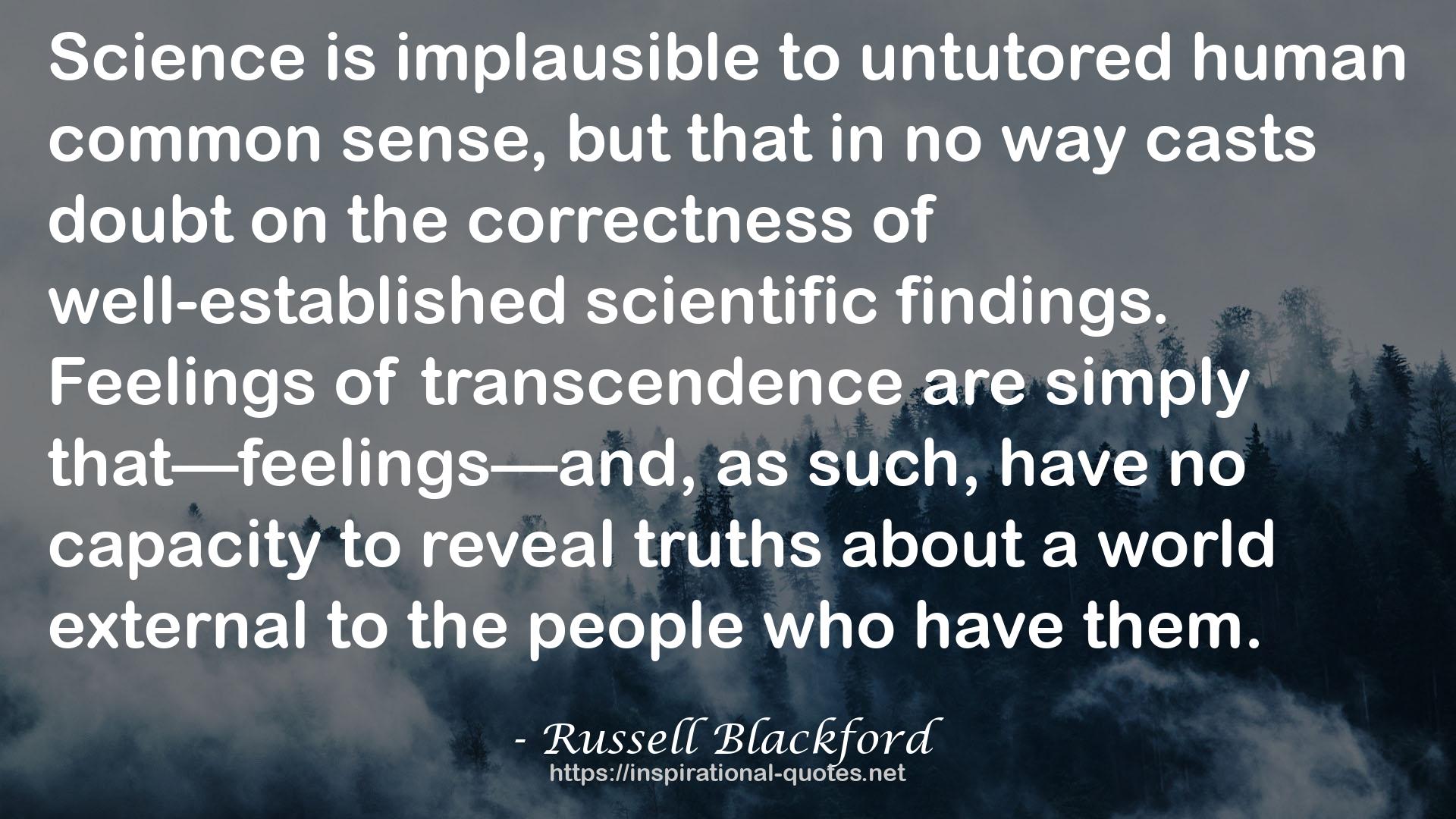 Russell Blackford QUOTES