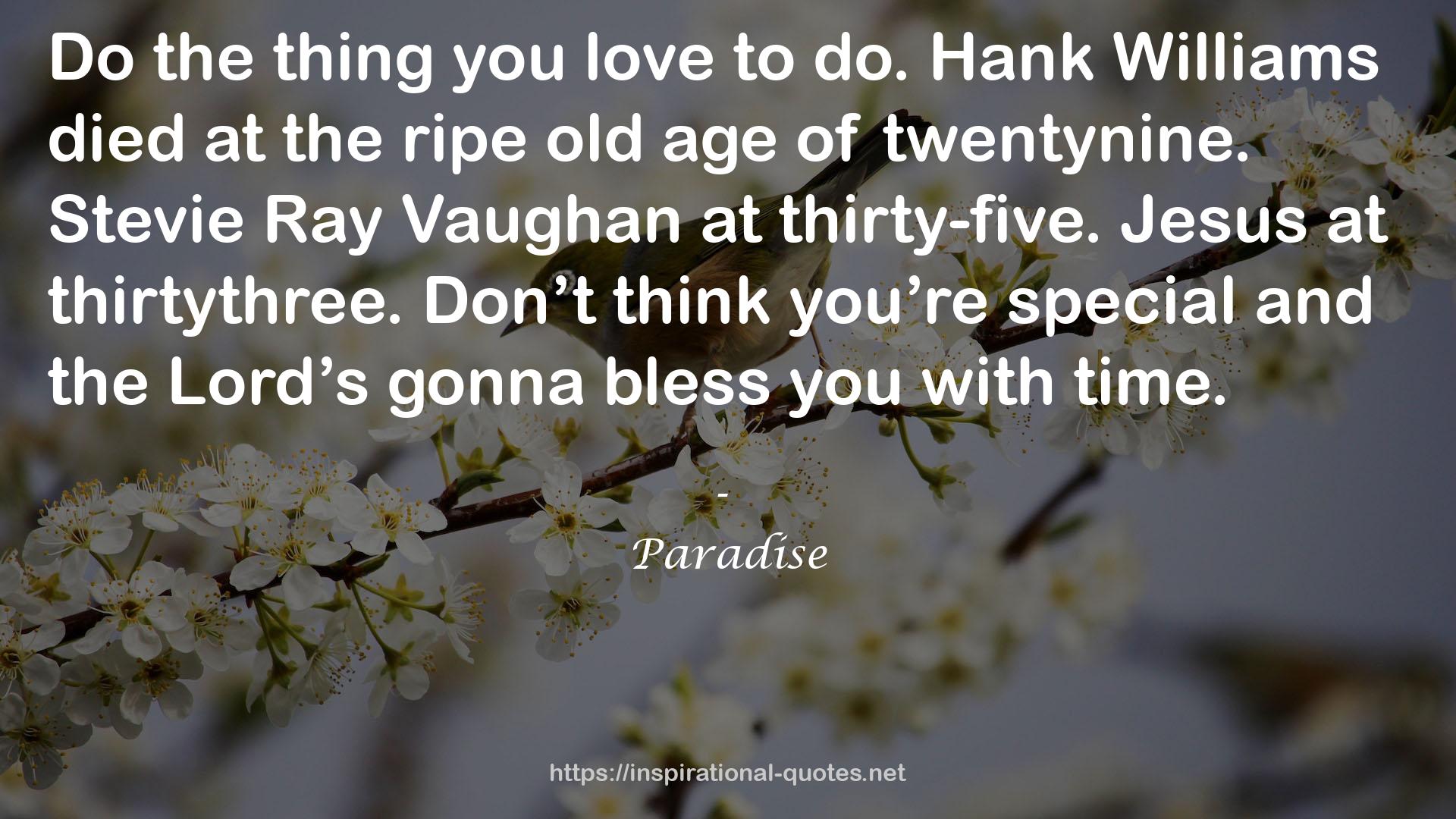 the ripe old age  QUOTES