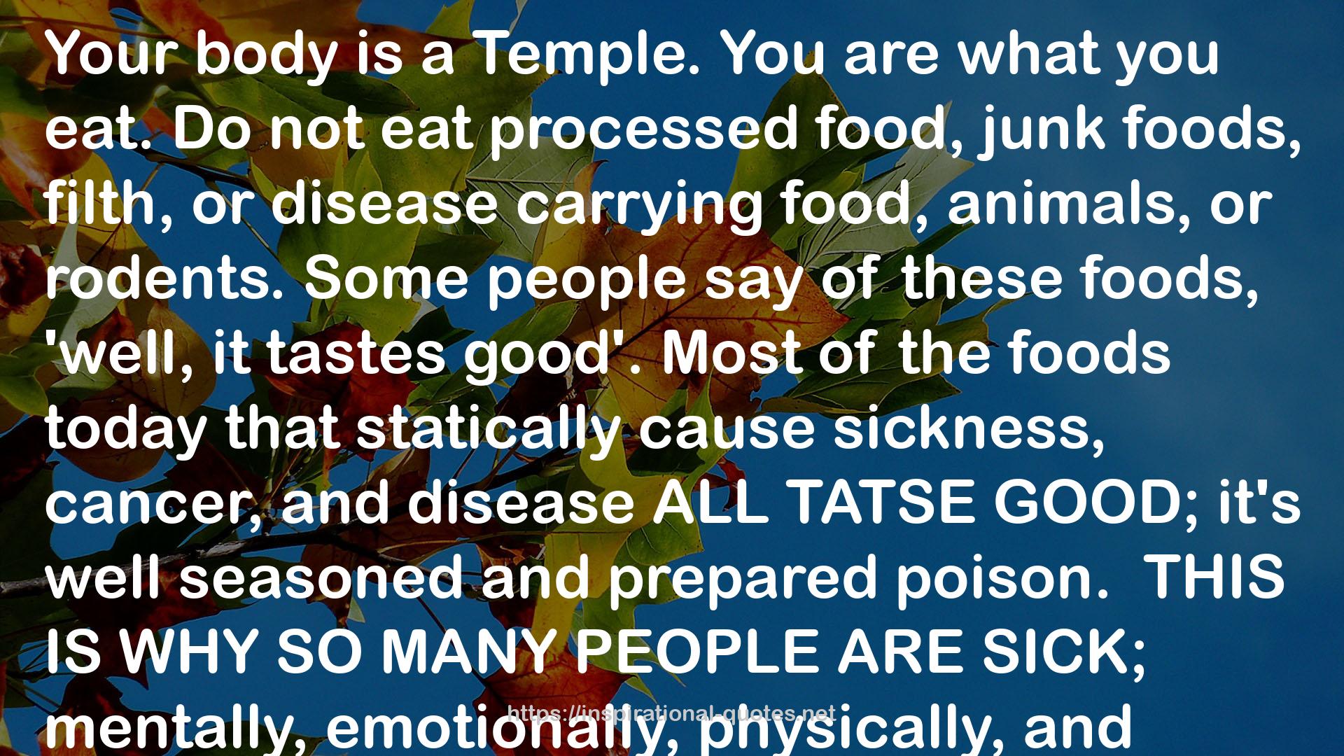 Temple-  QUOTES