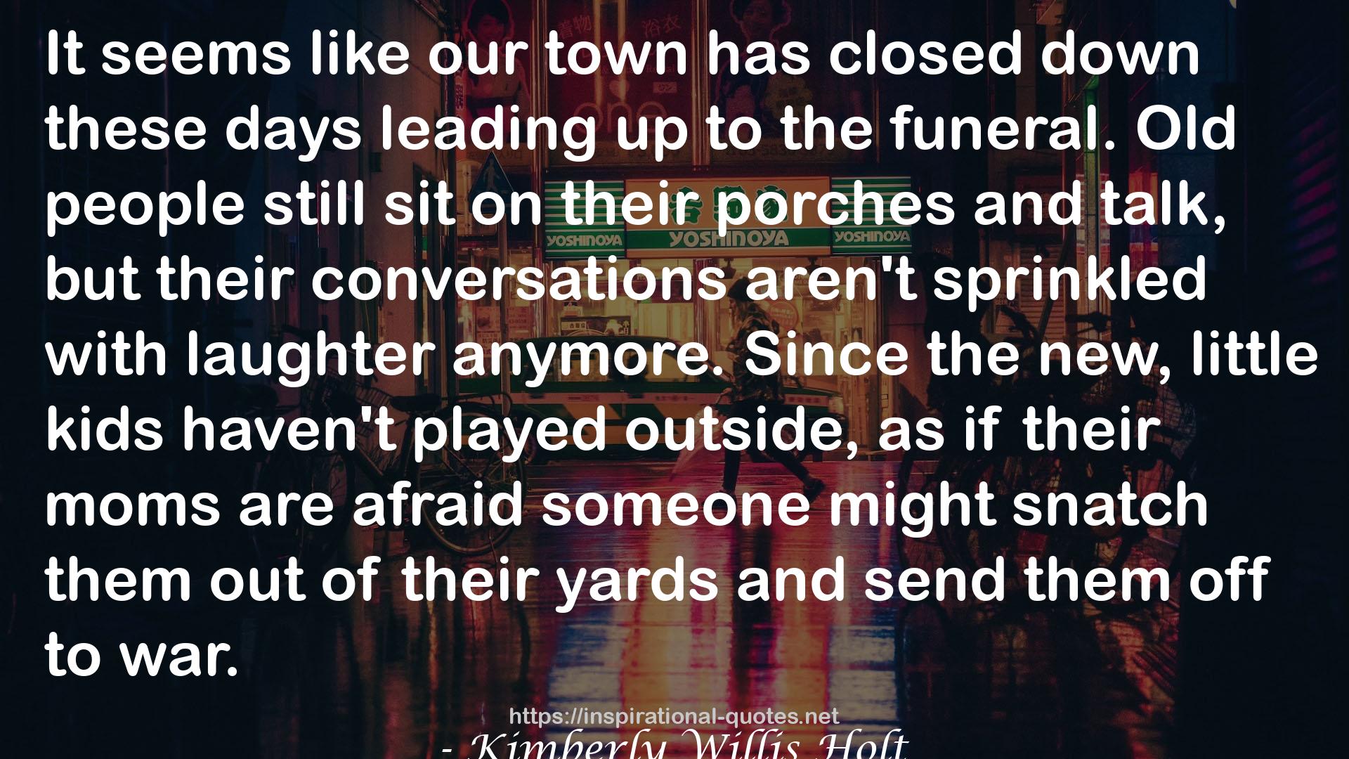 our town  QUOTES