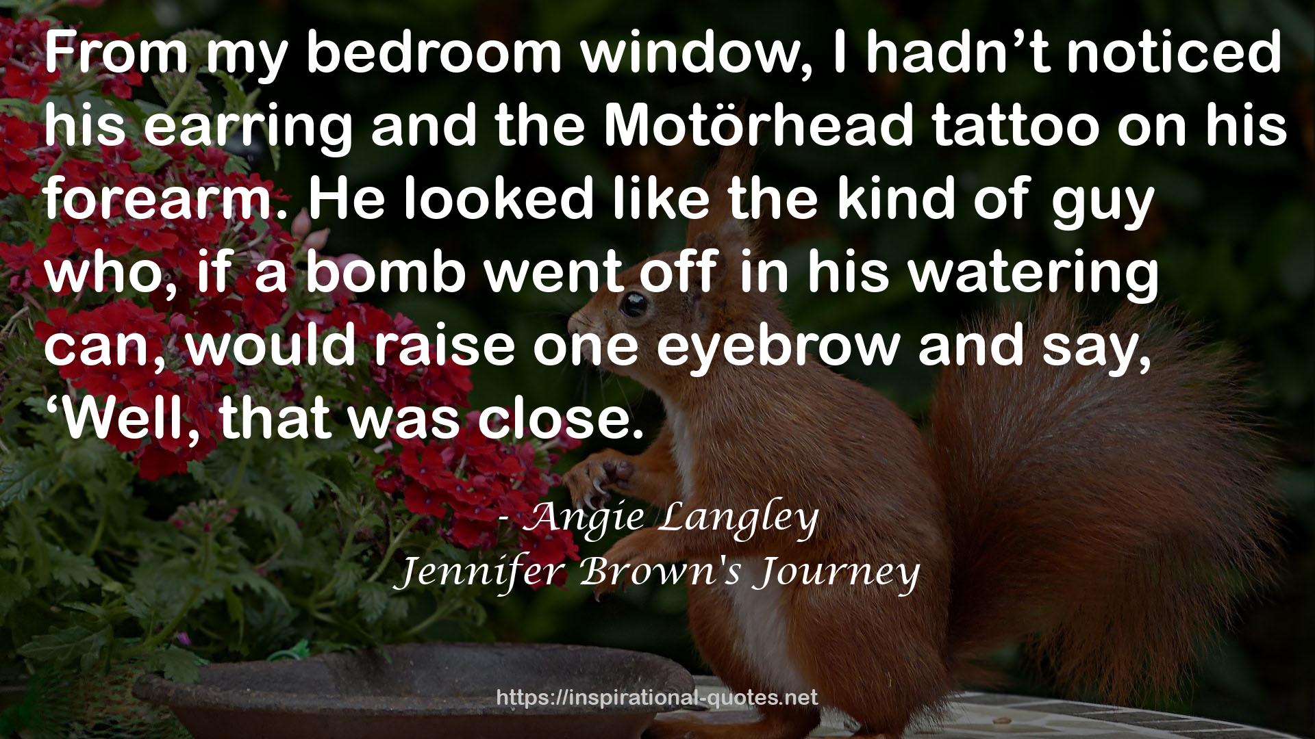 Jennifer Brown's Journey QUOTES