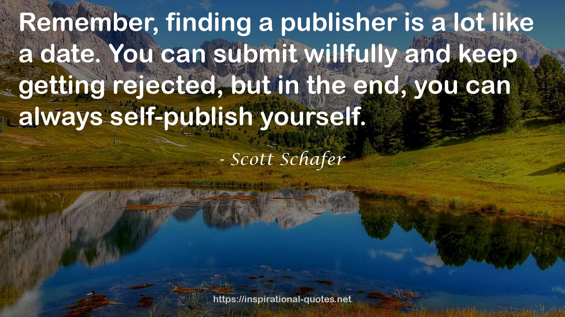 Scott Schafer QUOTES