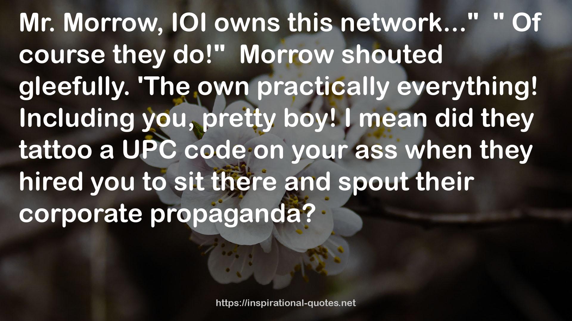 a UPC code  QUOTES