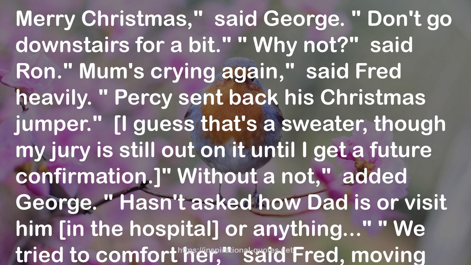 Percy's nothing  QUOTES