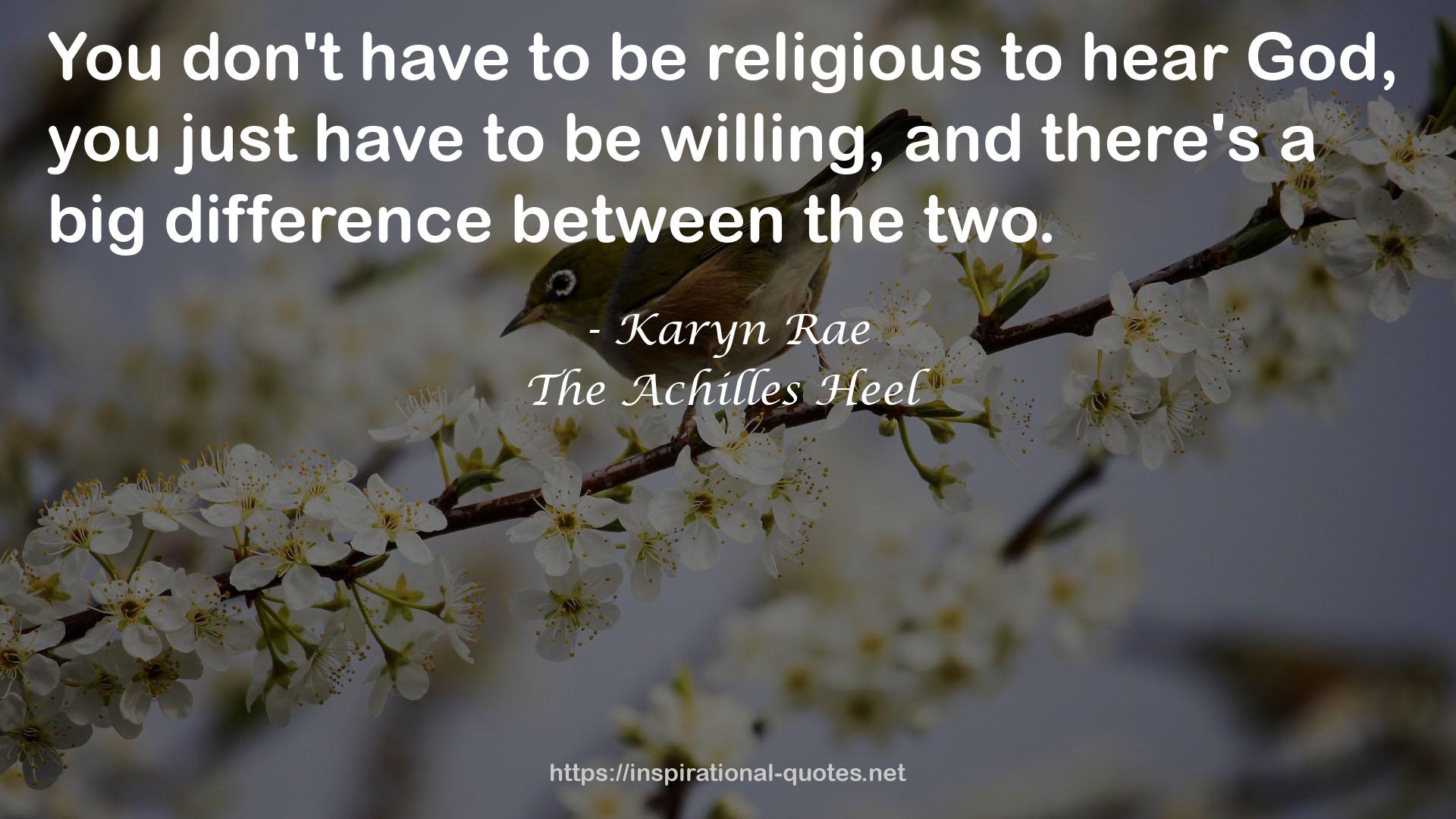 Karyn Rae QUOTES