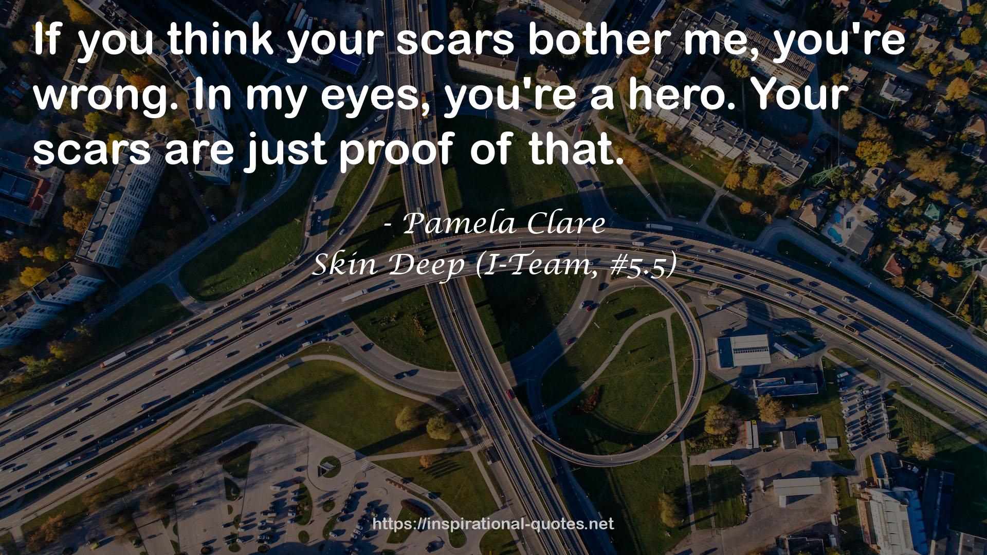 Skin Deep (I-Team, #5.5) QUOTES