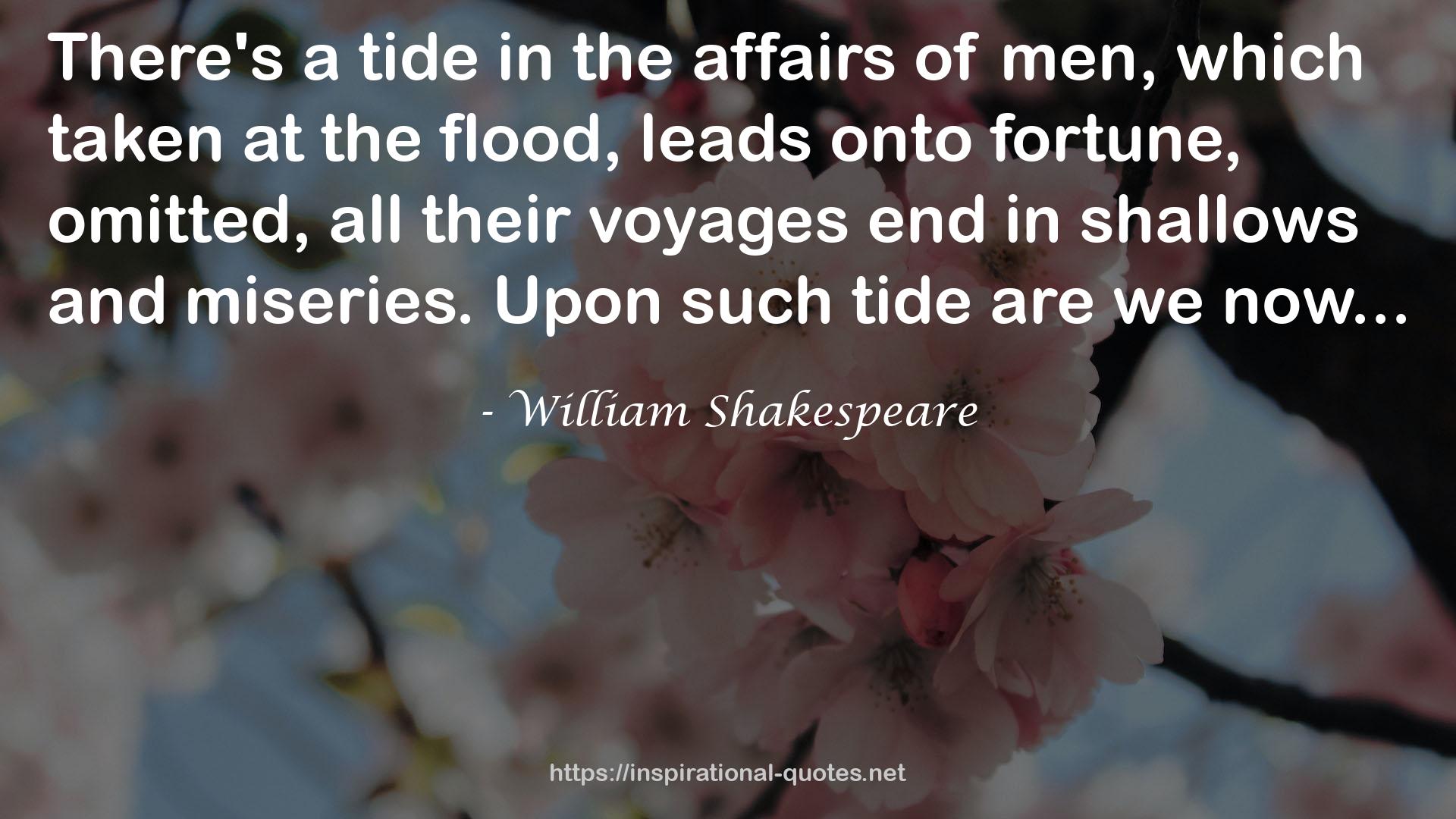 a tide  QUOTES