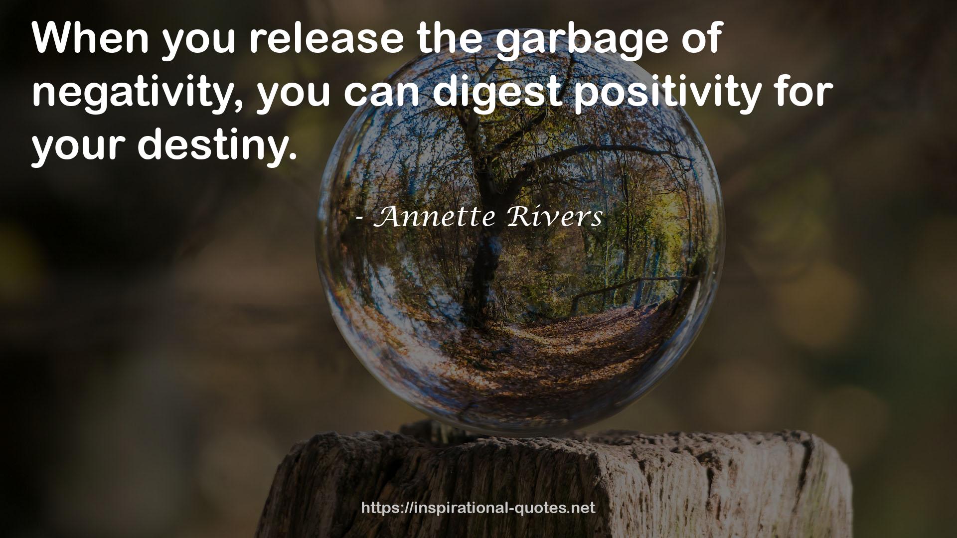 Annette Rivers QUOTES