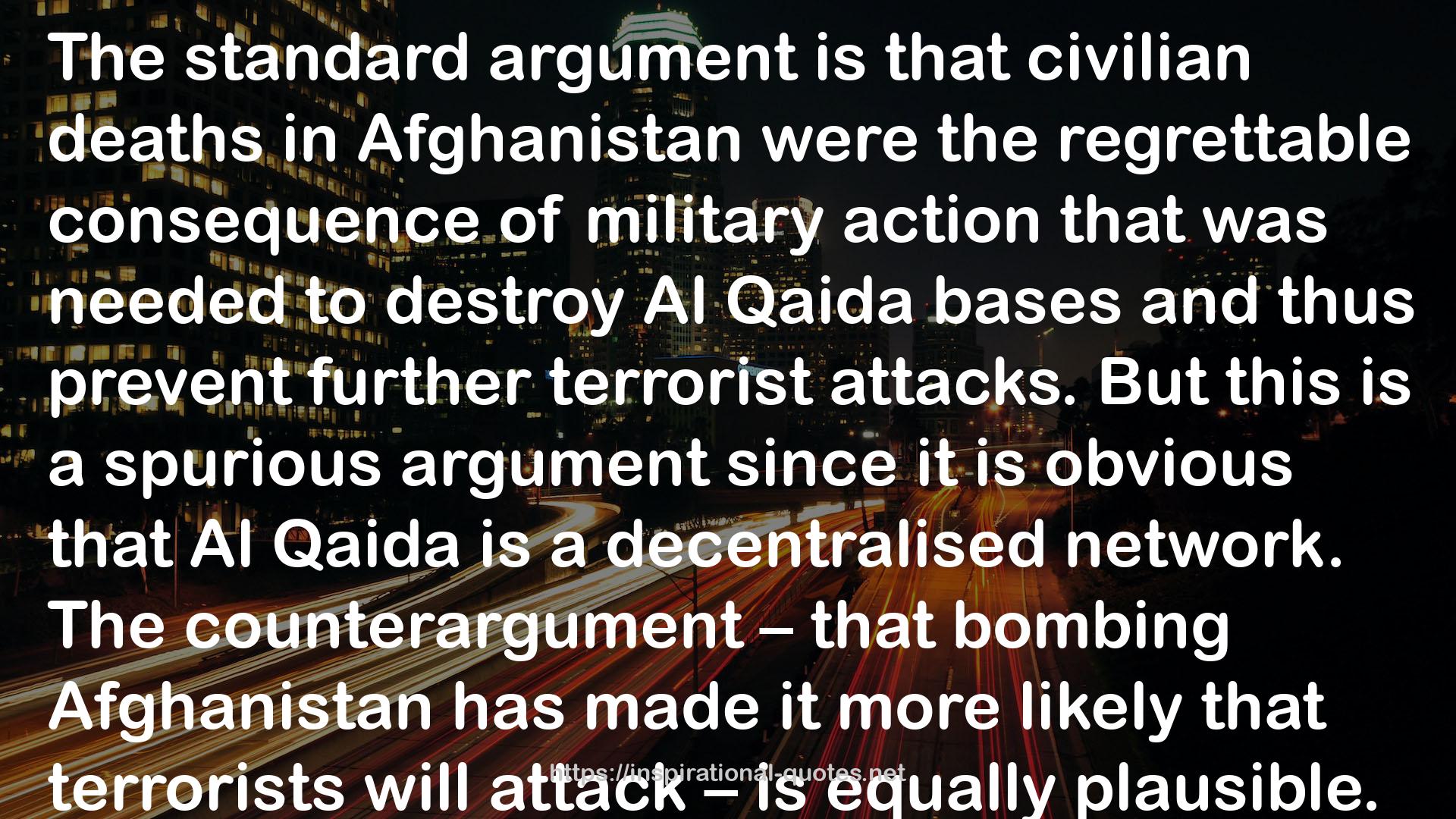 Al Qaida  QUOTES