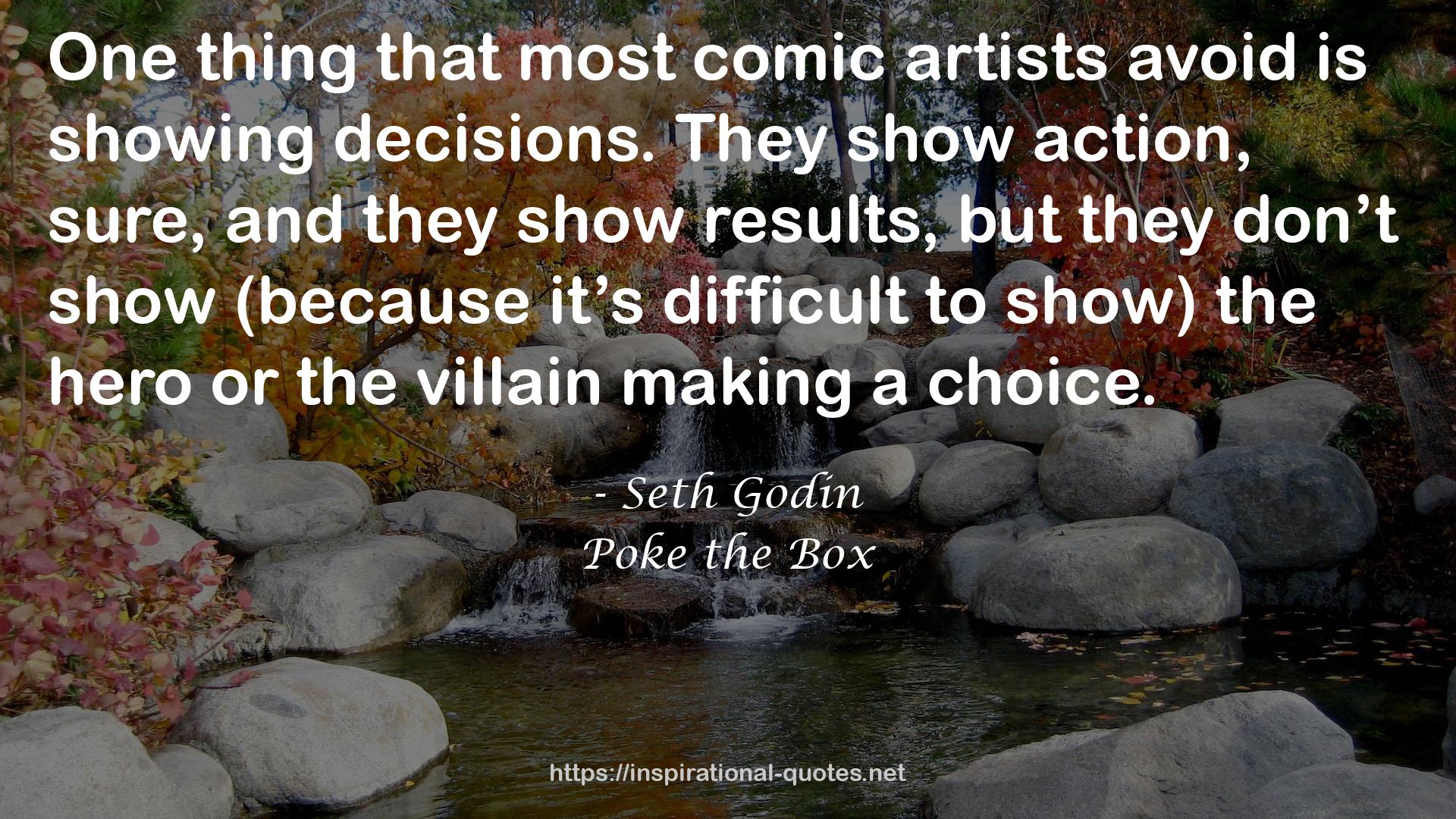 most comic artists  QUOTES