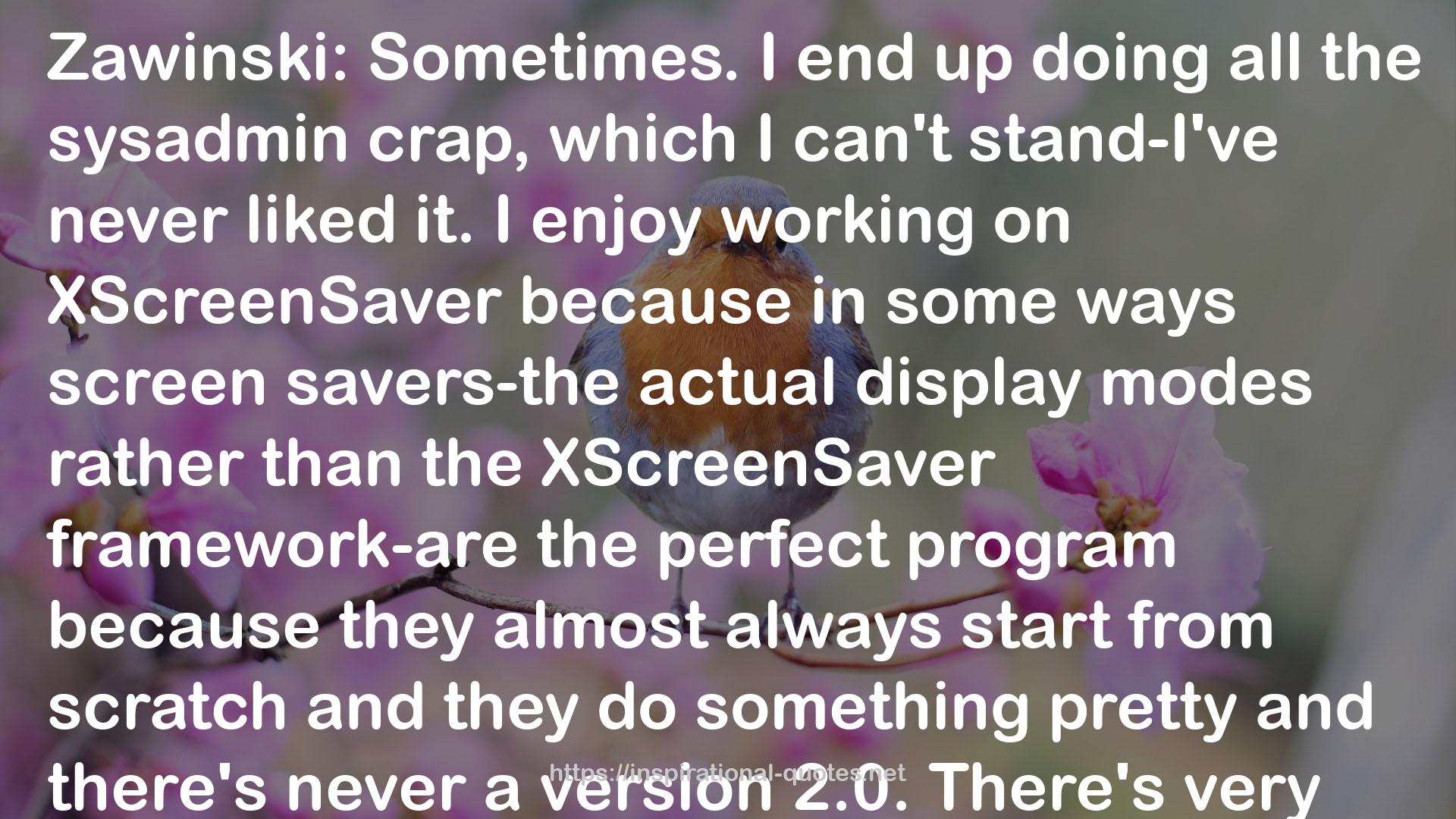 Coders at Work: Reflections on the Craft of Programming QUOTES